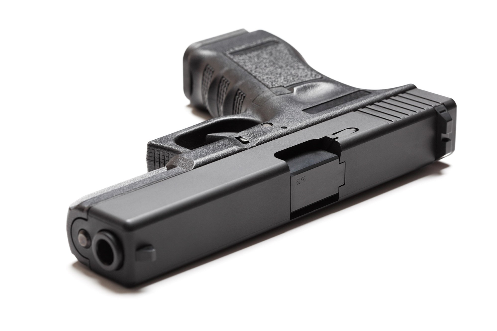A 9mm semi-automatic pistol. Police say the latest incident involved “an object that resembled a pistol”. Photo: Shutterstock