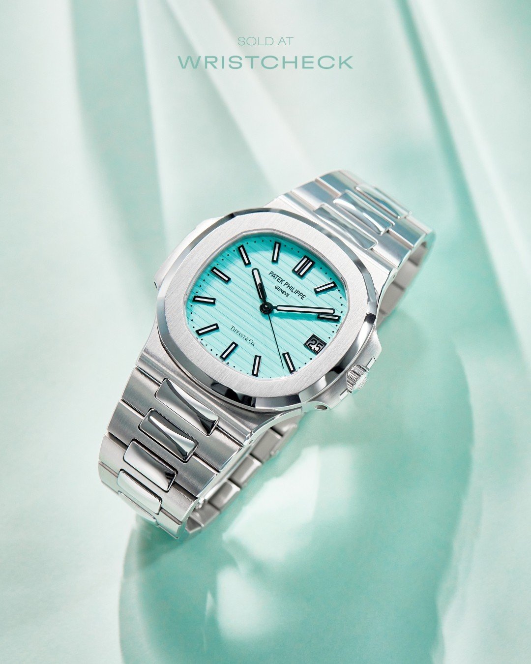 Patek Philippe crafted 170 limited-edition Nautilus 5711 watches with a dial in Tiffany’s robin’s-egg blue. Demand was so high that Tiffany executives realised clients would be willing to spend millions on other jewellery for the chance to buy it, according to former staff. Photo: Instagram/wristcheck