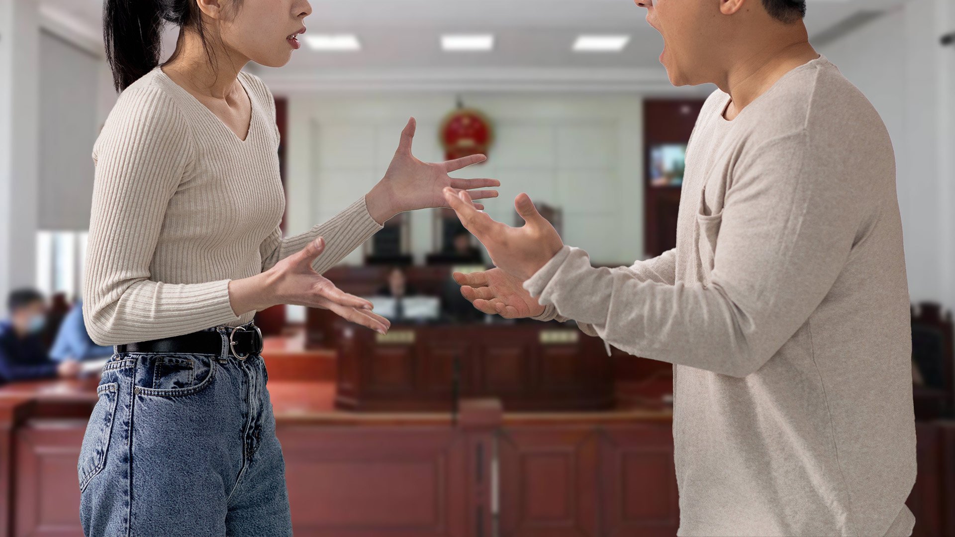 Two siblings in China who were fighting over a US$420,000 inheritance in court inadvertently discovered that neither of them was the biological child of their dead parents. Photo: SCMP composite/Shutterstock/Sohu