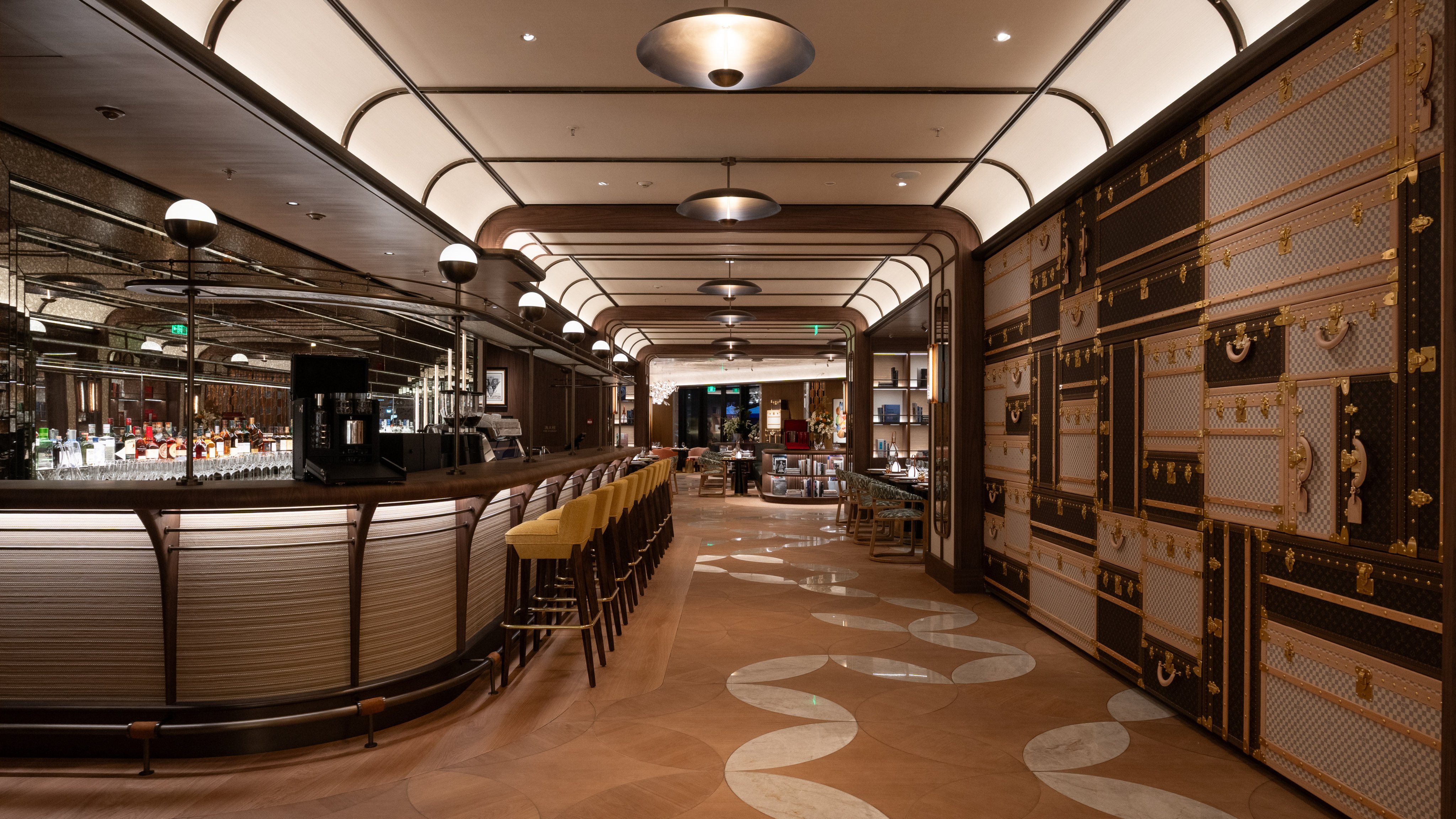 Luxury house LVMH operates a cafe and dining space in The Louis in HKRI Taikoo Hui in Shanghai. Photo: Handout