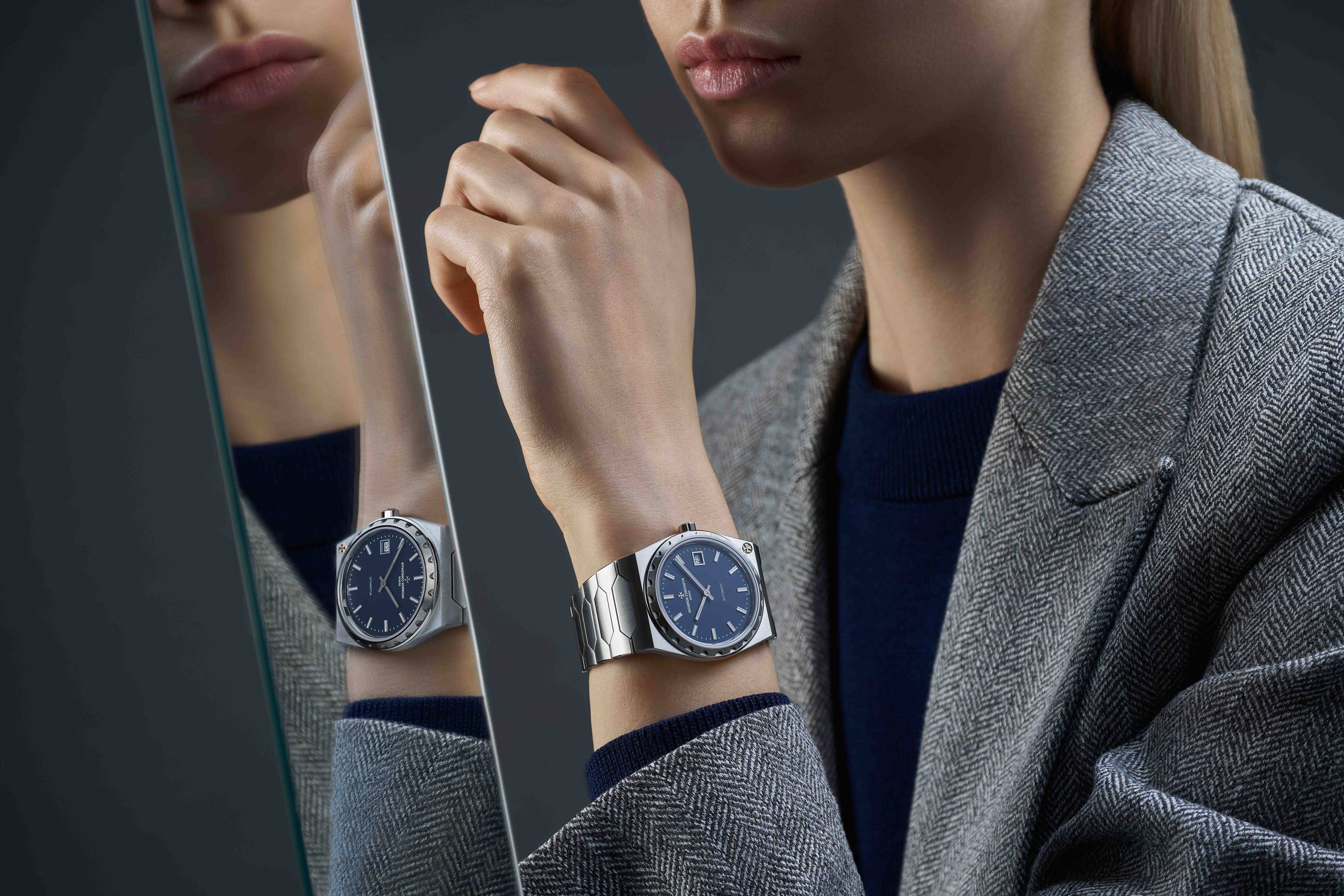 Vacheron Constantin’s Historiques 222 in steel is one of this year’s key releases, part of a fresh wave of blue watches shown at Watches and Wonders 2025 that spans most of the major maisons. Photo: Handout