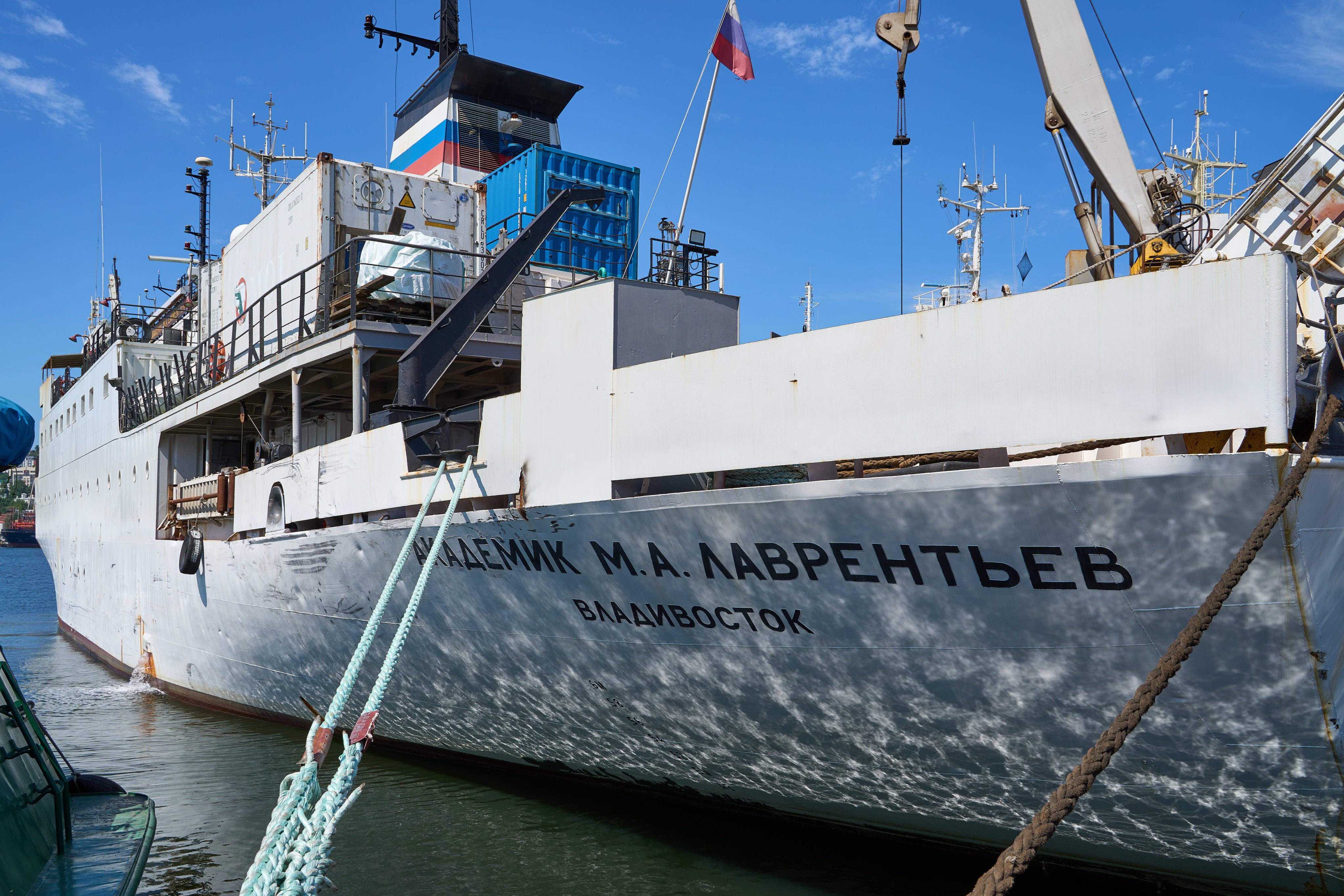 On Tuesday, 25 researchers from China and Russia set sail on a Russian research ship, the first such joint expedition since the pandemic. The voyage aims to gain insights about climate change impacts on oceanic systems. Photo: Xinhua