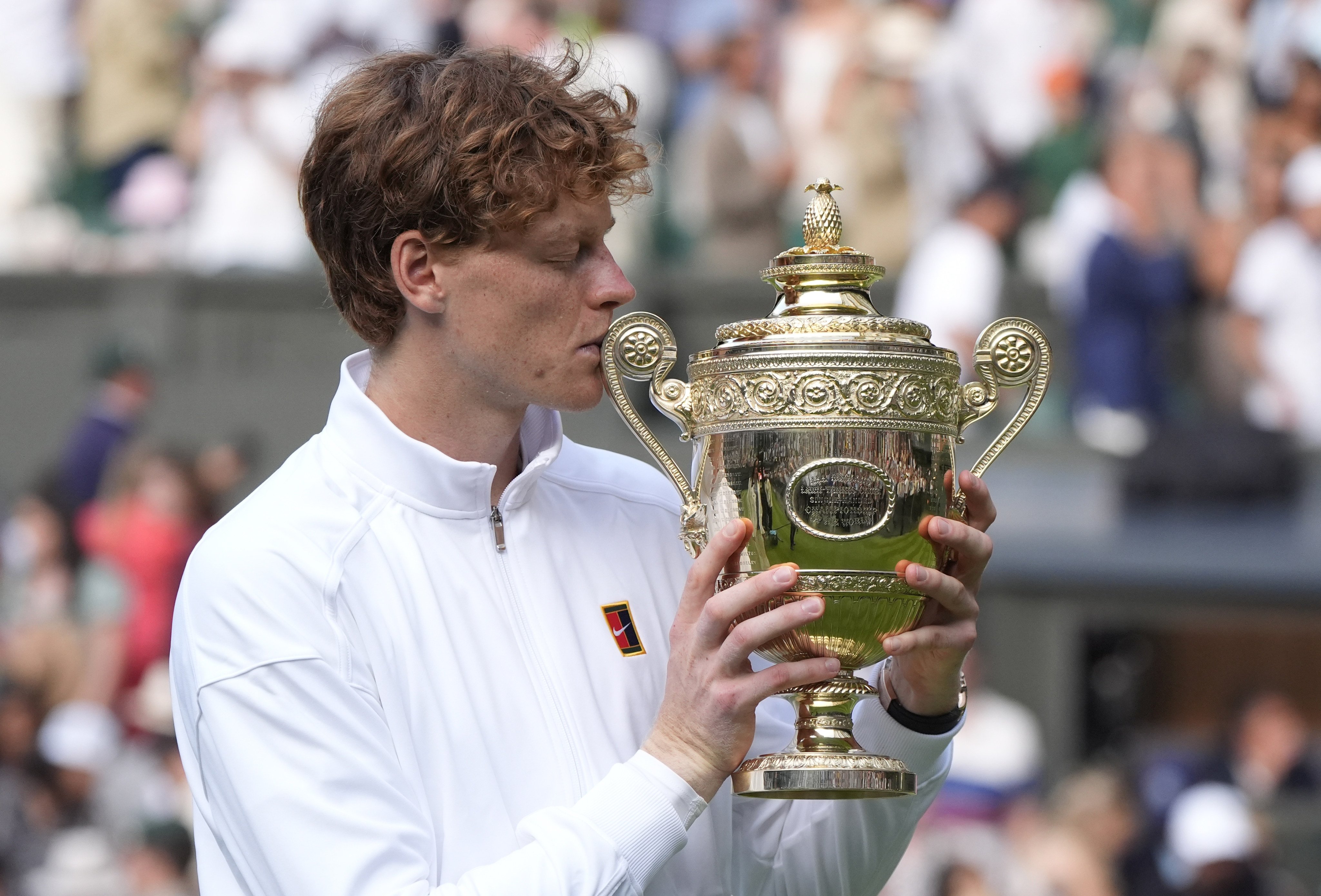 Italian world No 1 Jannik Sinner beat Spain’s Carlos Alcaraz to win Wimbledon earlier this month. Photo: dpa