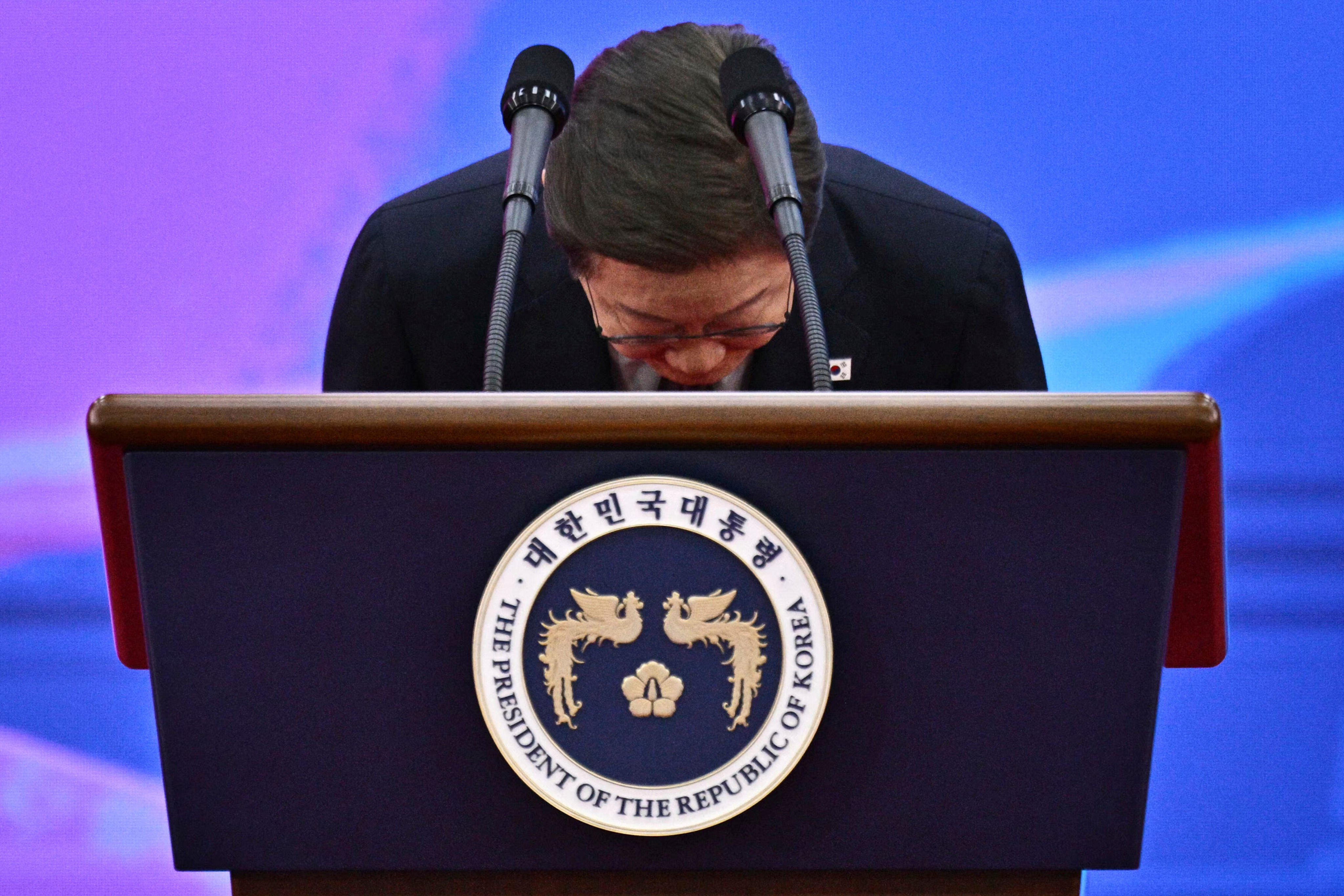 South Korean President Lee Jae-myung has condemned the abuse of a migrant worker and vowed to strengthen protection for vulnerable groups. Photo: AP