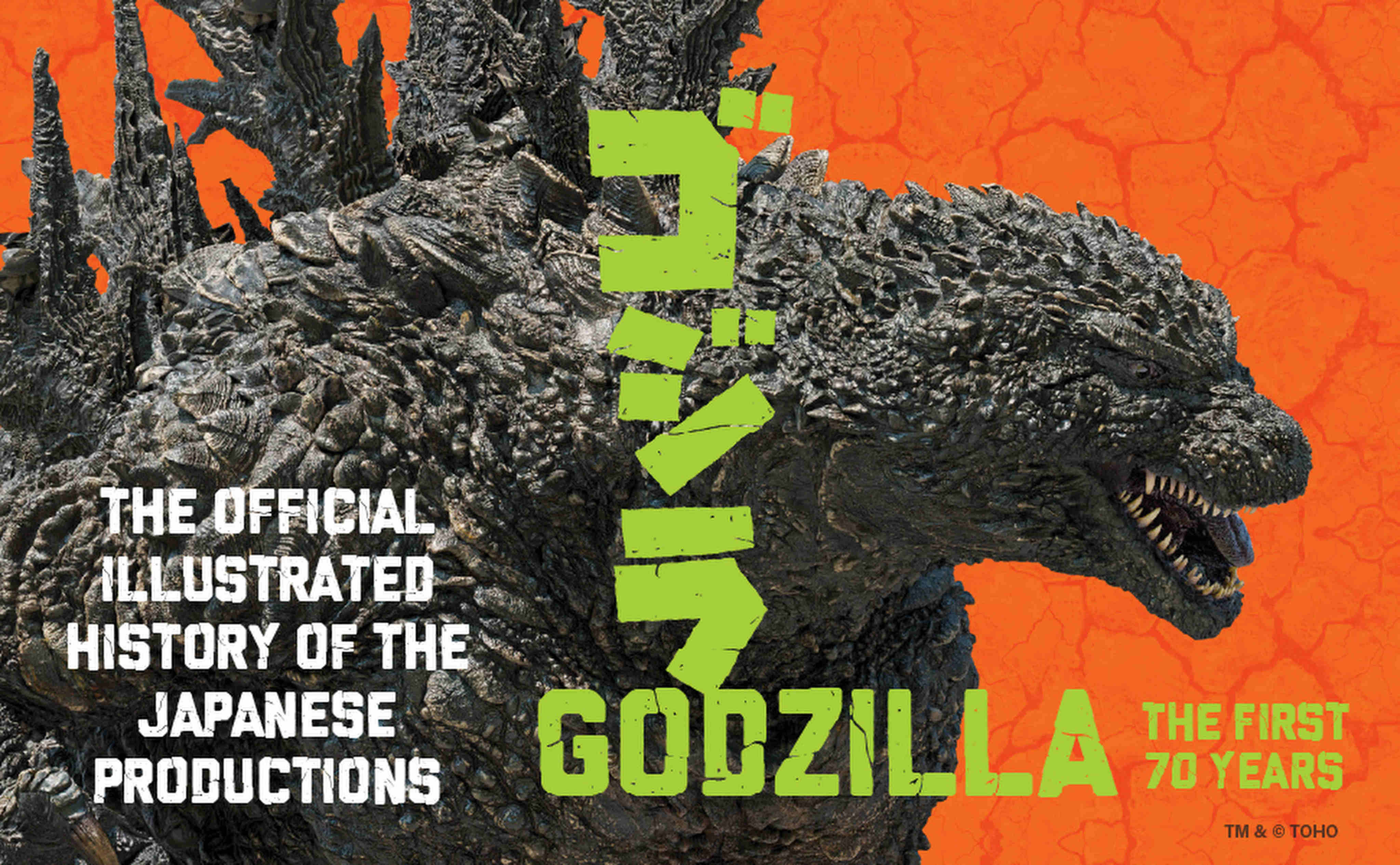 Godzilla: The First 70 Years: The Official Illustrated History of the Japanese Productions. Photo: TOHO