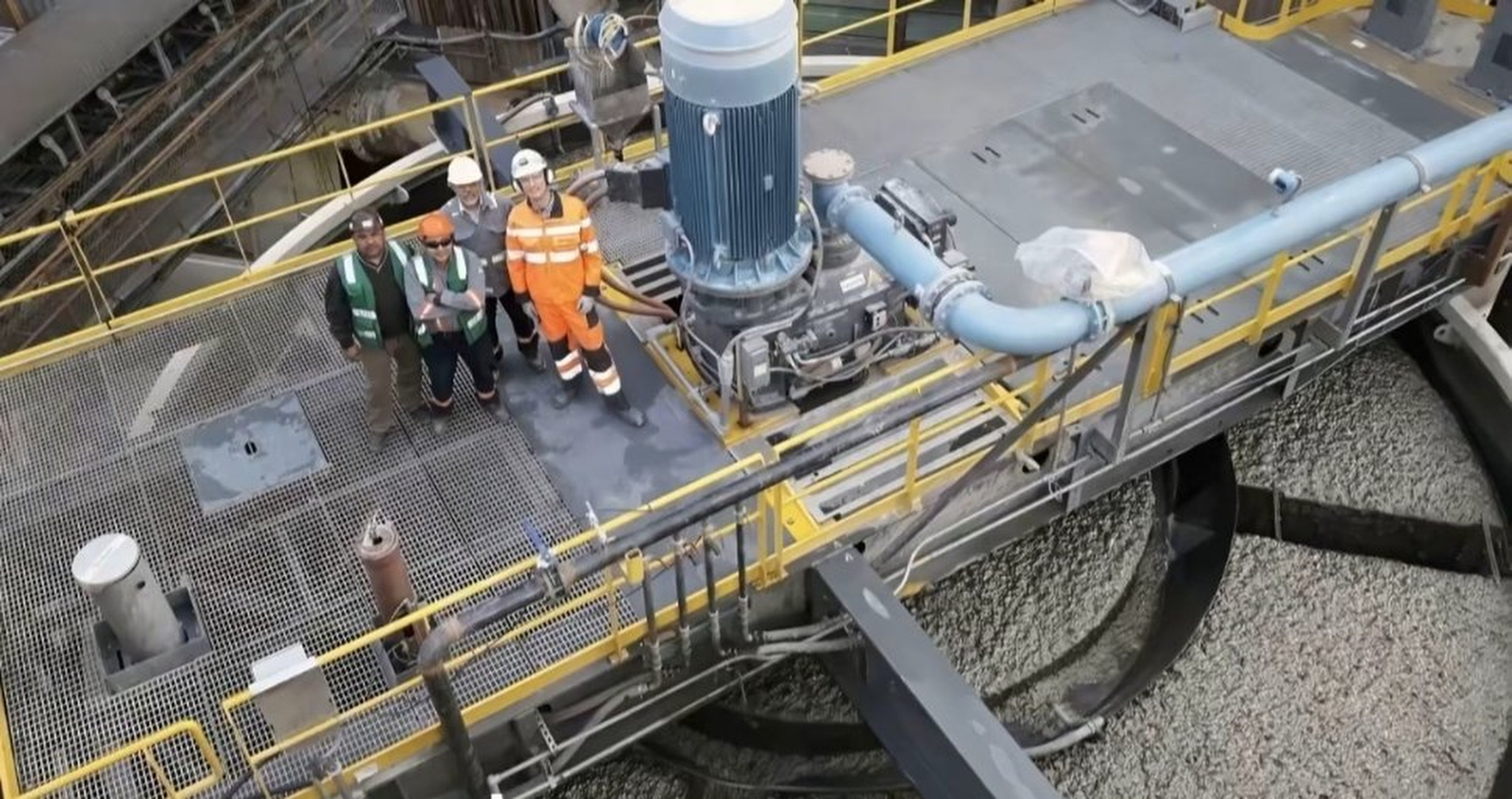 A protective panel reportedly gave way at the plant in Inner Mongolia. Photo: Handout