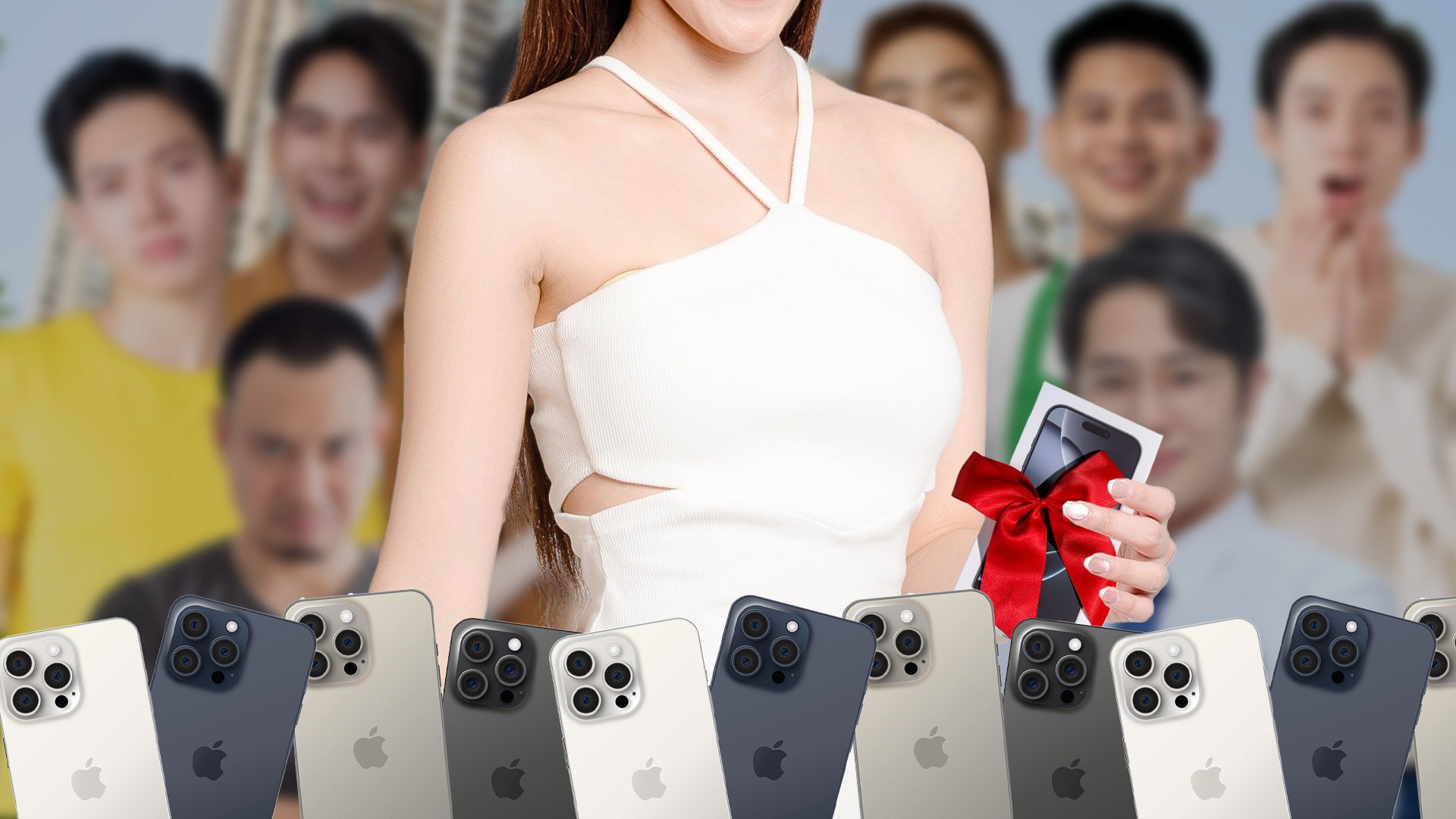 A woman in China dated 20 men simultaneously, asking each for an iPhone before selling the gadgets to make a down payment on a flat. Photo: SCMP composite/Shutterstock