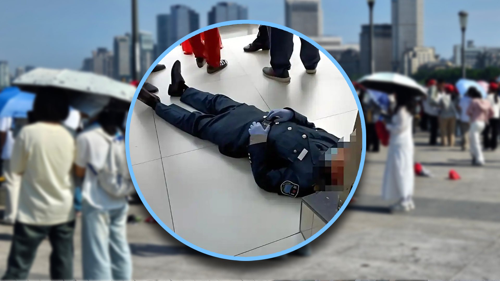 The family of a security guard in China who died after arriving early for his shift in a workplace with no air conditioning in sweltering weather has been denied compensation by his employer. Photo: SCMP composite/Shutterstock/Baidu