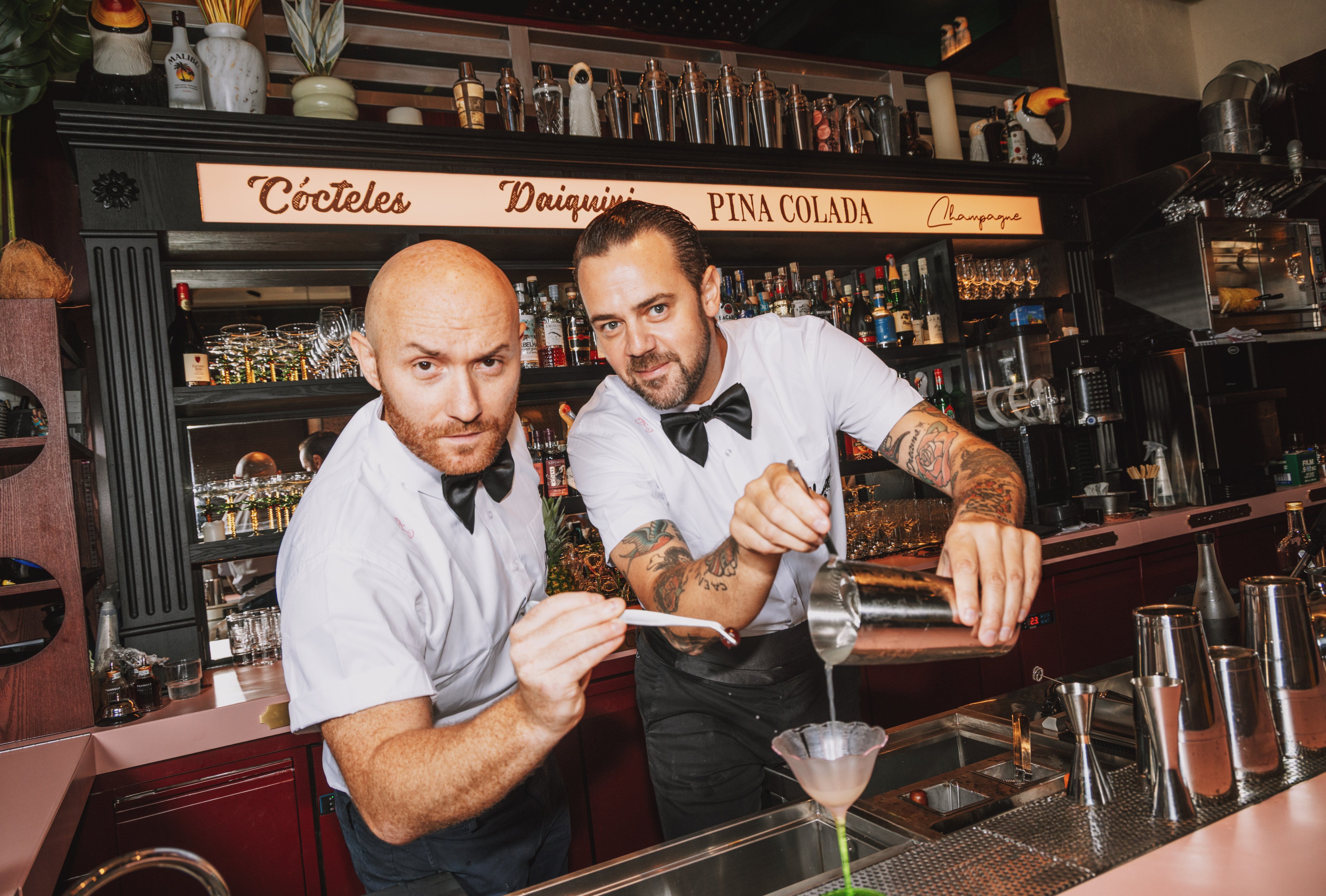 Montana co-founders Lorenzo Antinori (left) and Simone Caporale (right) have an abiding love for classic cocktails. Photo: Jocelyn Tam