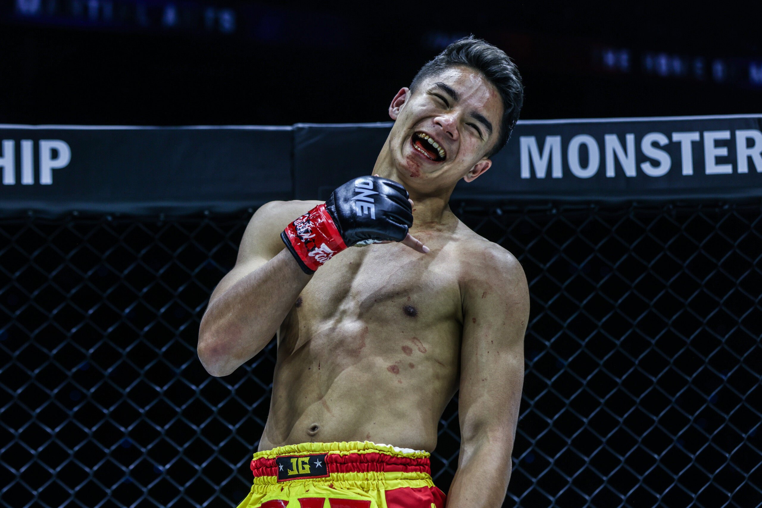 Johan Ghazali said he welcomed the pressure of carrying Malaysian hopes, and felt his journey was only just starting. Photo: ONE Championship