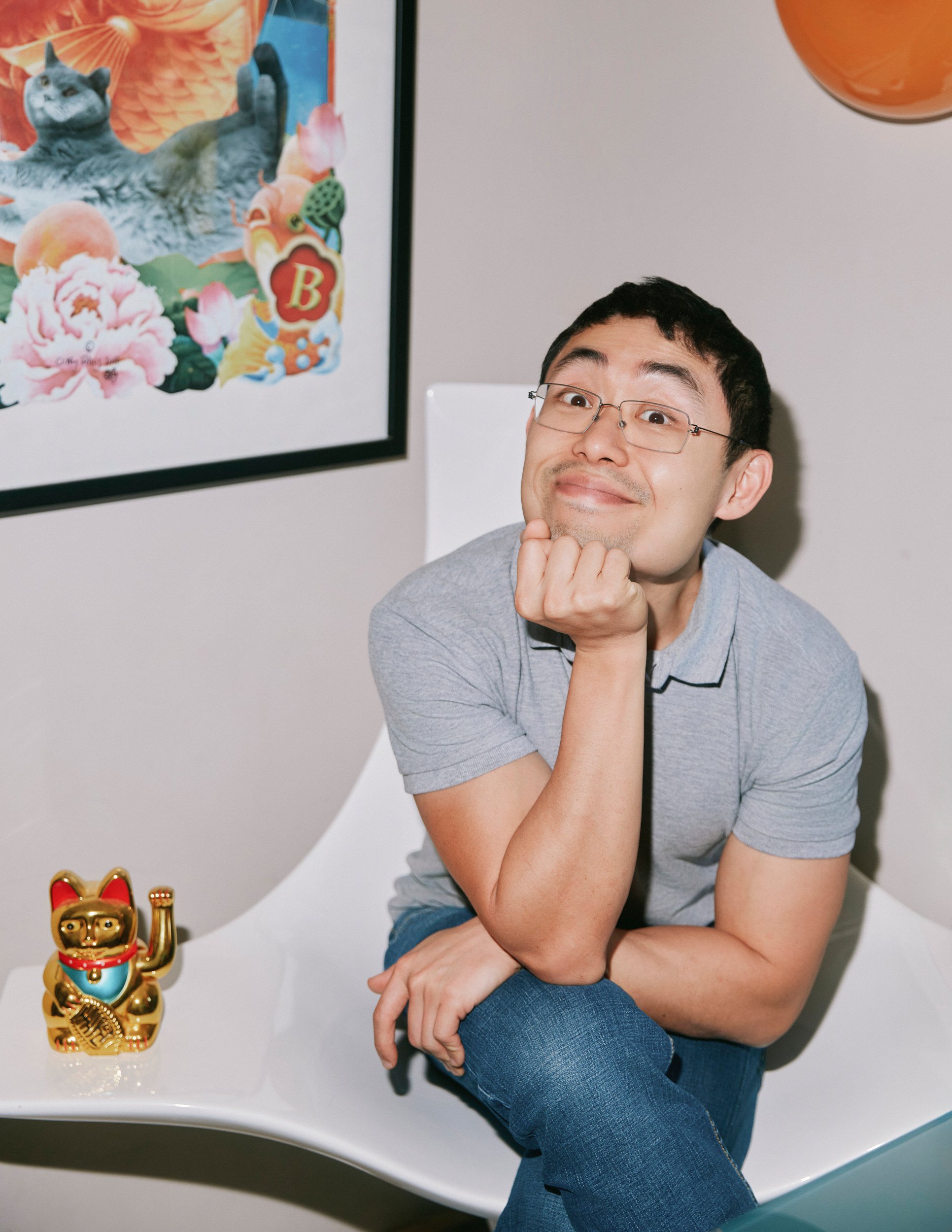 Feng shui master Cliff Tan in London last month. Photo: Ian Lim