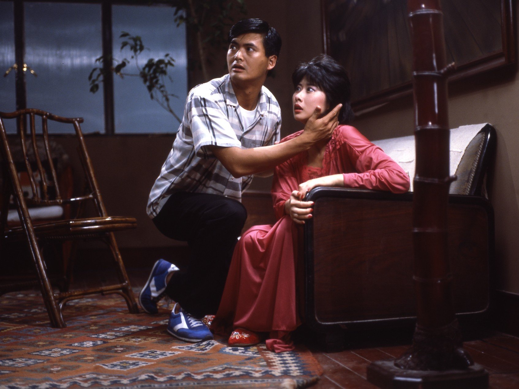 Chow Yun-fat and Sally Yeh in a still from The Occupant (1984). Photo: Handout