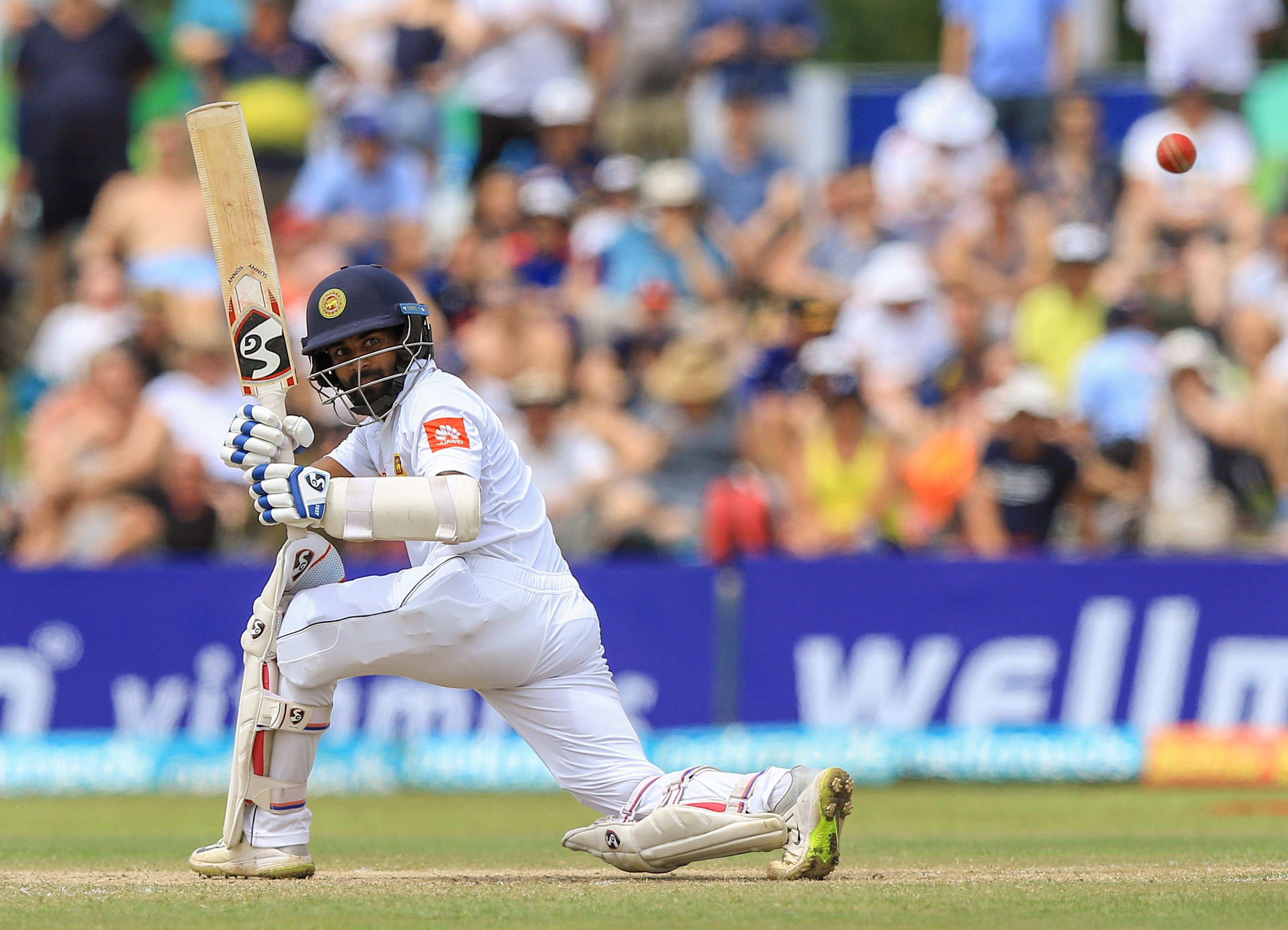 Kaushal Silva, seen here during the first Test against England at Galle, Sri Lanka, in 2018, played 18 Tests for his country between 2011 and 2018. Photo: Getty Images)