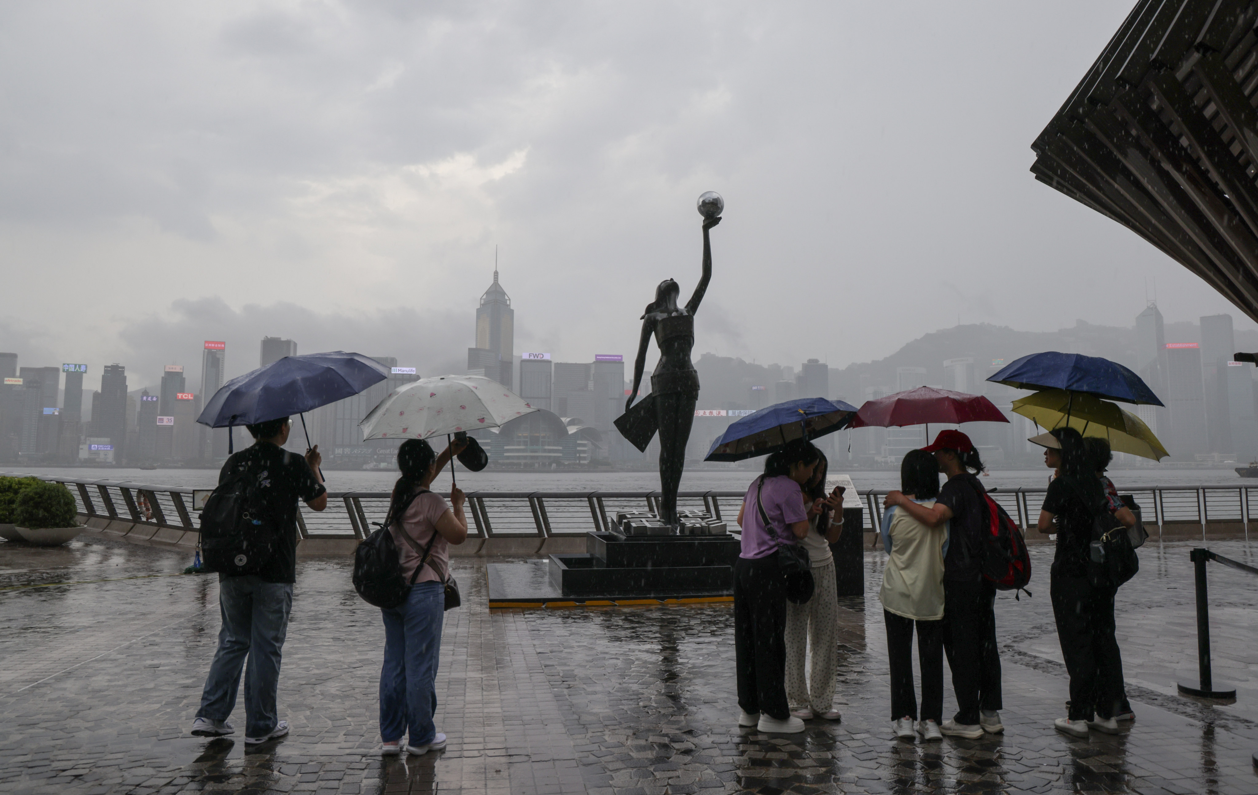 Hong Kong was battered last weekend by Typhoon Wipha. Photo: Jelly Tse