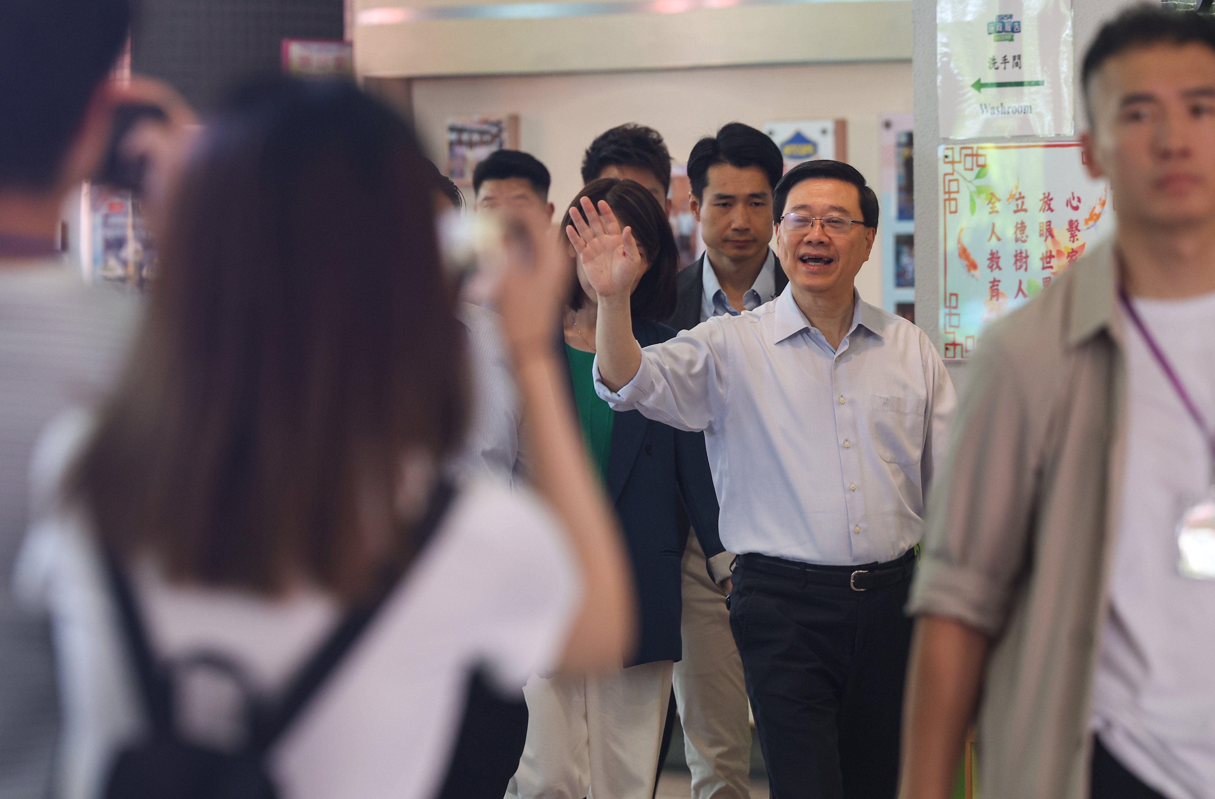 Chief Executive John Lee has said this year’s policy address will be held in September. Photo: Edmond So