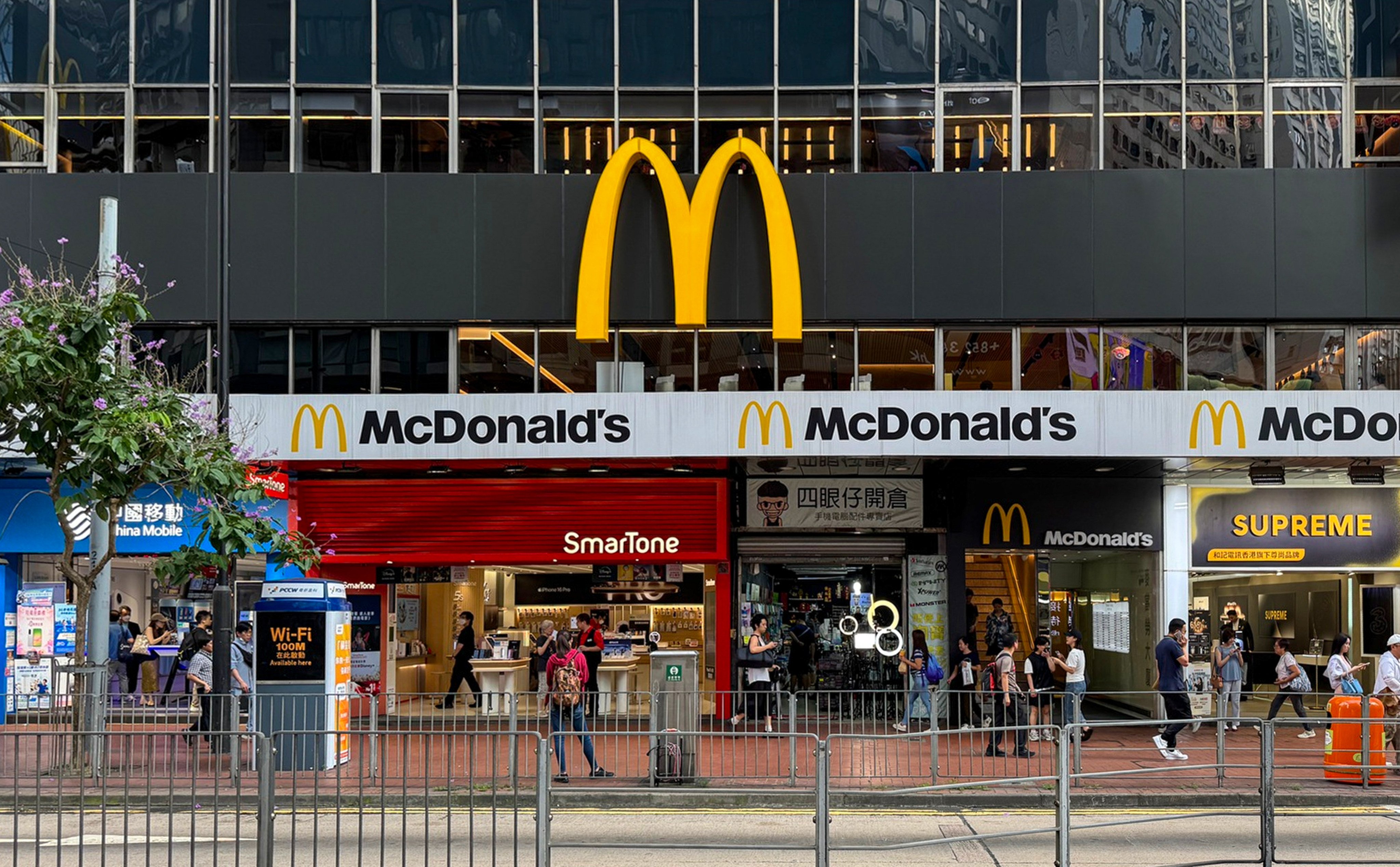 McDonald’s restaurant on Yee Wo Street in Causeway Bay. Photo: Handout