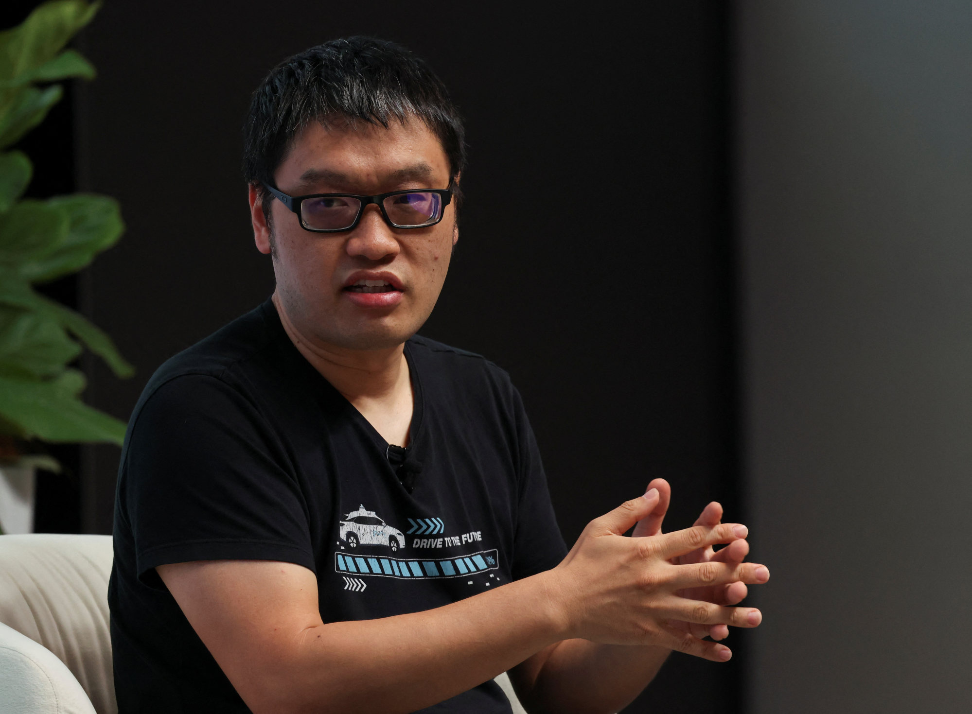Pony.ai co-founder Lou Tiancheng speaks at a conference in Singapore on July 9. Photo: Reuters Pony.ai co-founder Lou Tiancheng speaks at a conference in Singapore on July 9. Photo: Reuters