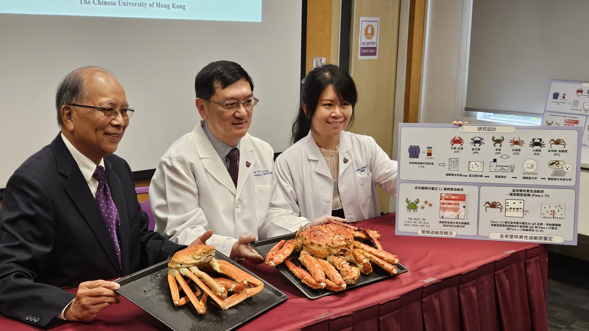 Professor Chu Ka-hou (left), Professor Leung Ting-fan and Dr Christine Wai explain the team’s findings. Photo: Leopold Chen Professor Chu Ka-hou (left), Professor Leung Ting-fan and Dr Christine Wai explain the team’s findings. Photo: Leopold Chen