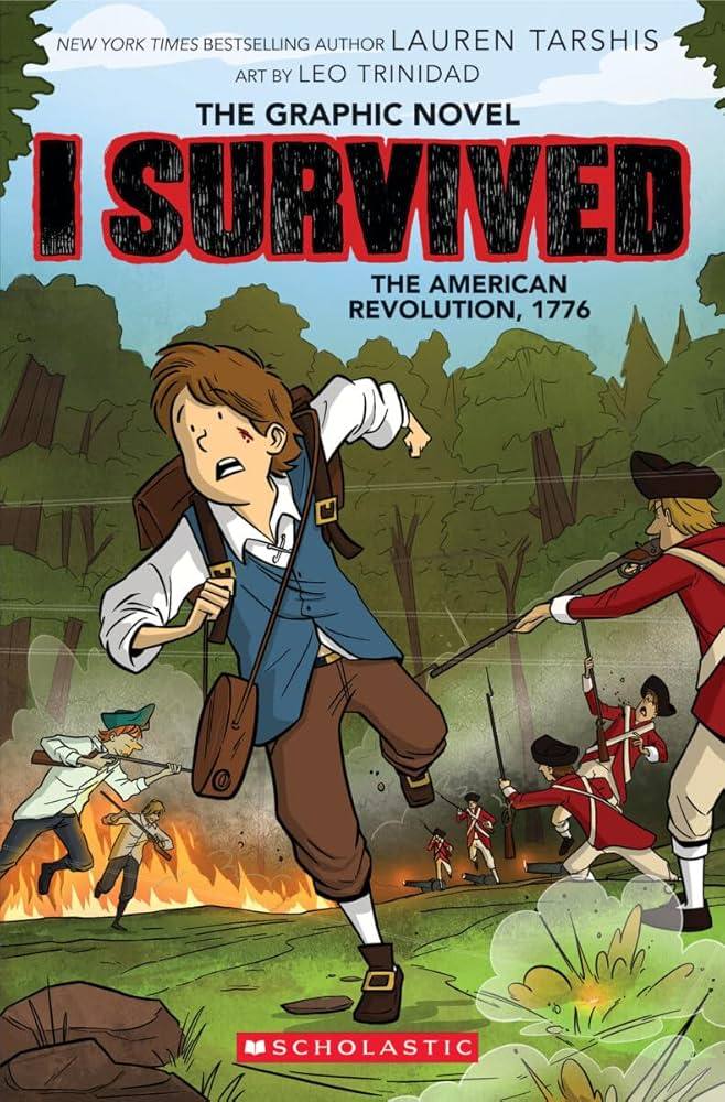 “I Survived the American Revolution” tells the story of a boy named Nate who finds himself in the middle of the bloody battle between Britain and America. Photo: Handout