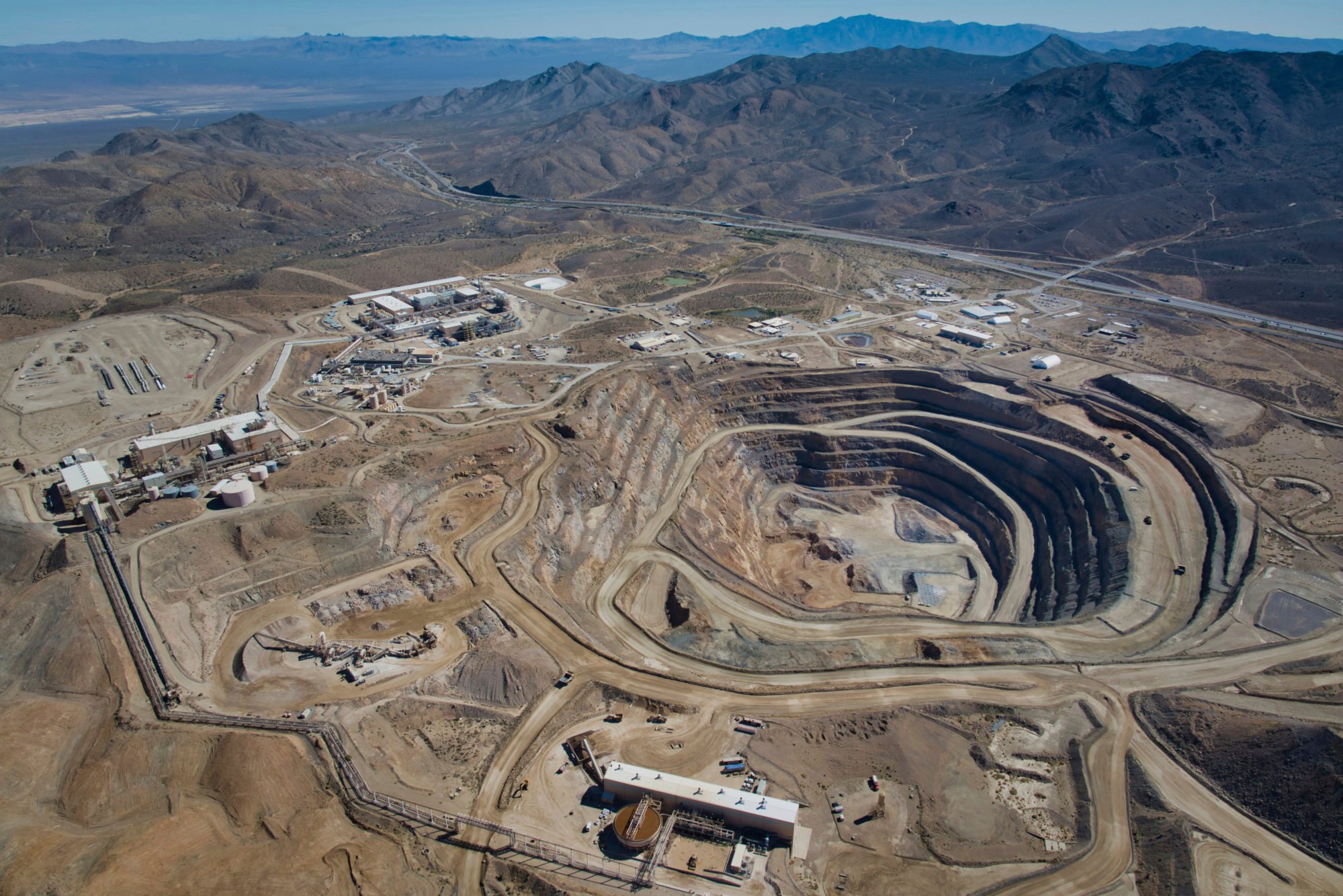 A rare earth mine in California. The US has its own rare earth reserves, but they are limited compared to those controlled by China. Photo: MP Materials/AP A rare earth mine in California. The US has its own rare earth reserves, but they are limited compared to those controlled by China. Photo: MP Materials/AP