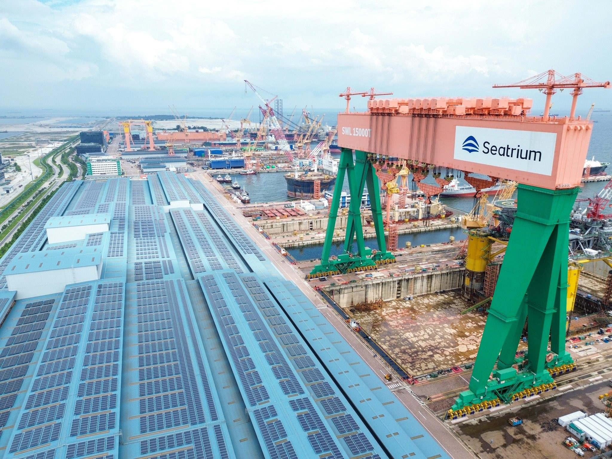 Seatrium was formed in 2023 following the merger of Singapore’s two main offshore and marine companies. Photo: Facebook/Seatrium