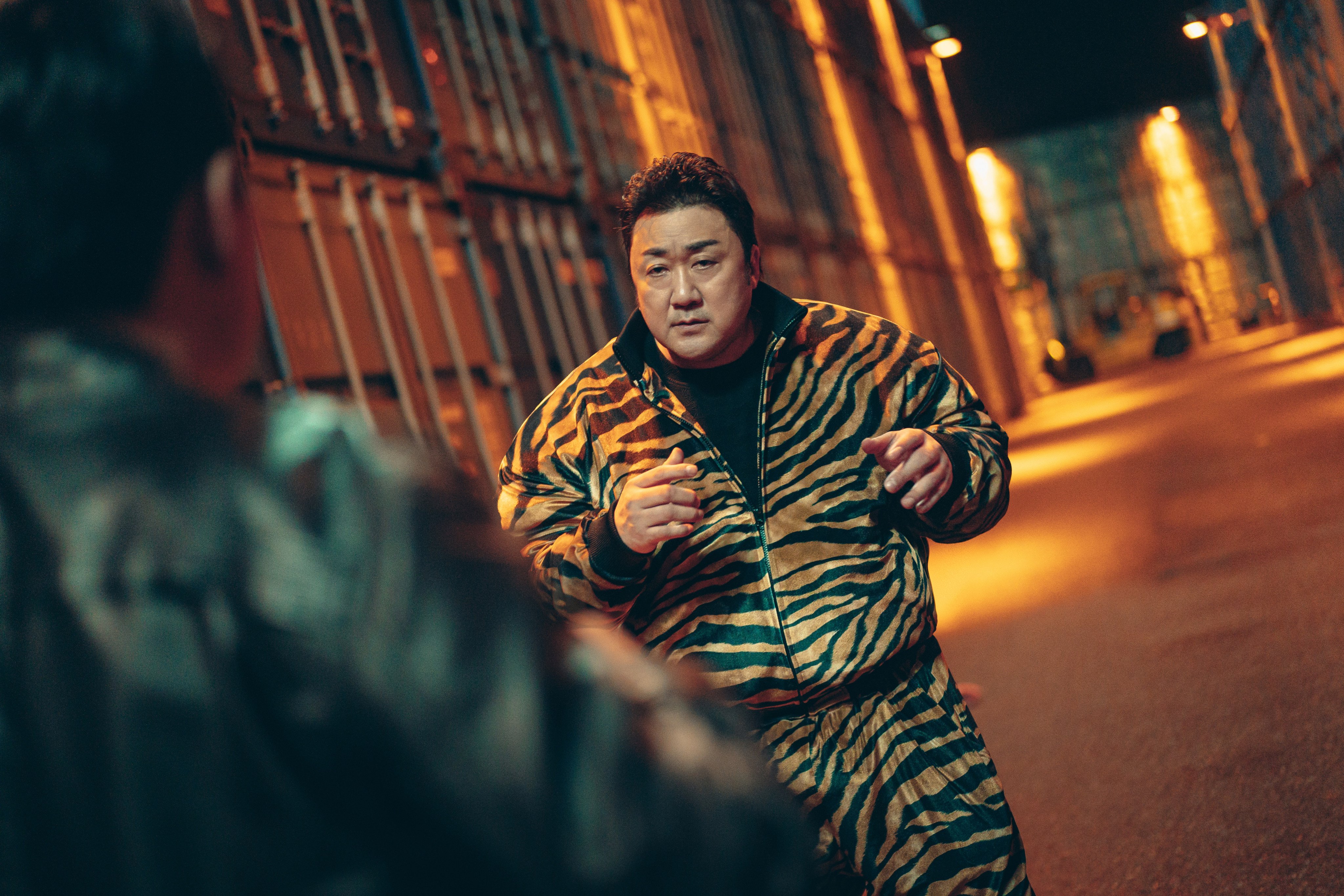 Ma Dong-seok in a still from Twelve. Photo: Disney+