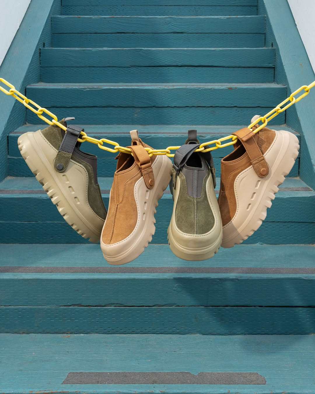 Ugg is slowly winning men over with new designs like the PeakMod Lowcut. Photo: @ugg/Instagram