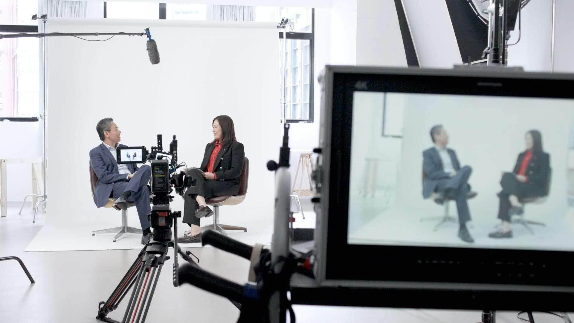 DBS executives Lim Soon Chong (left) and Jolynn Wong discuss new strategies for CFOs and treasurers during the recording of South China Morning Post’s InsiderTalk video.