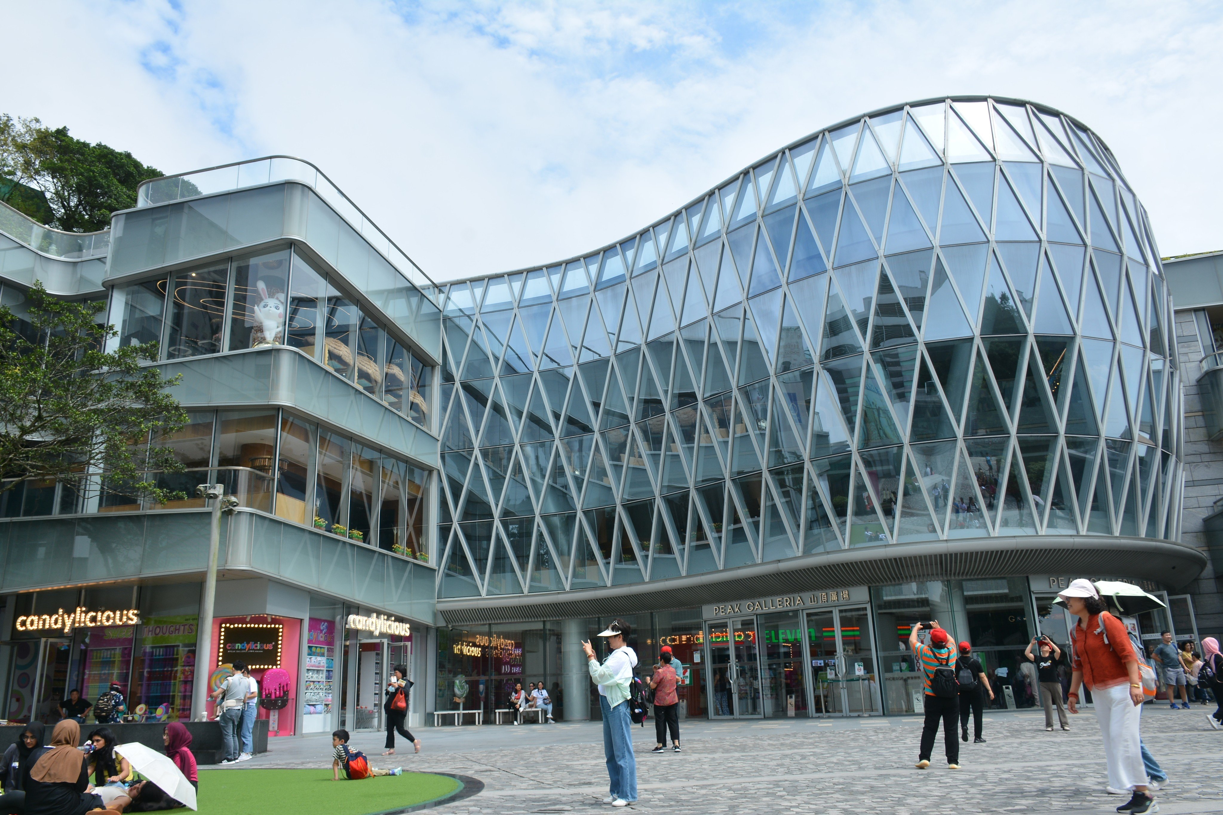 The Peak Galleria on The Peak is also a tourist attraction in Hong Kong. Photo: Shutterstock Images