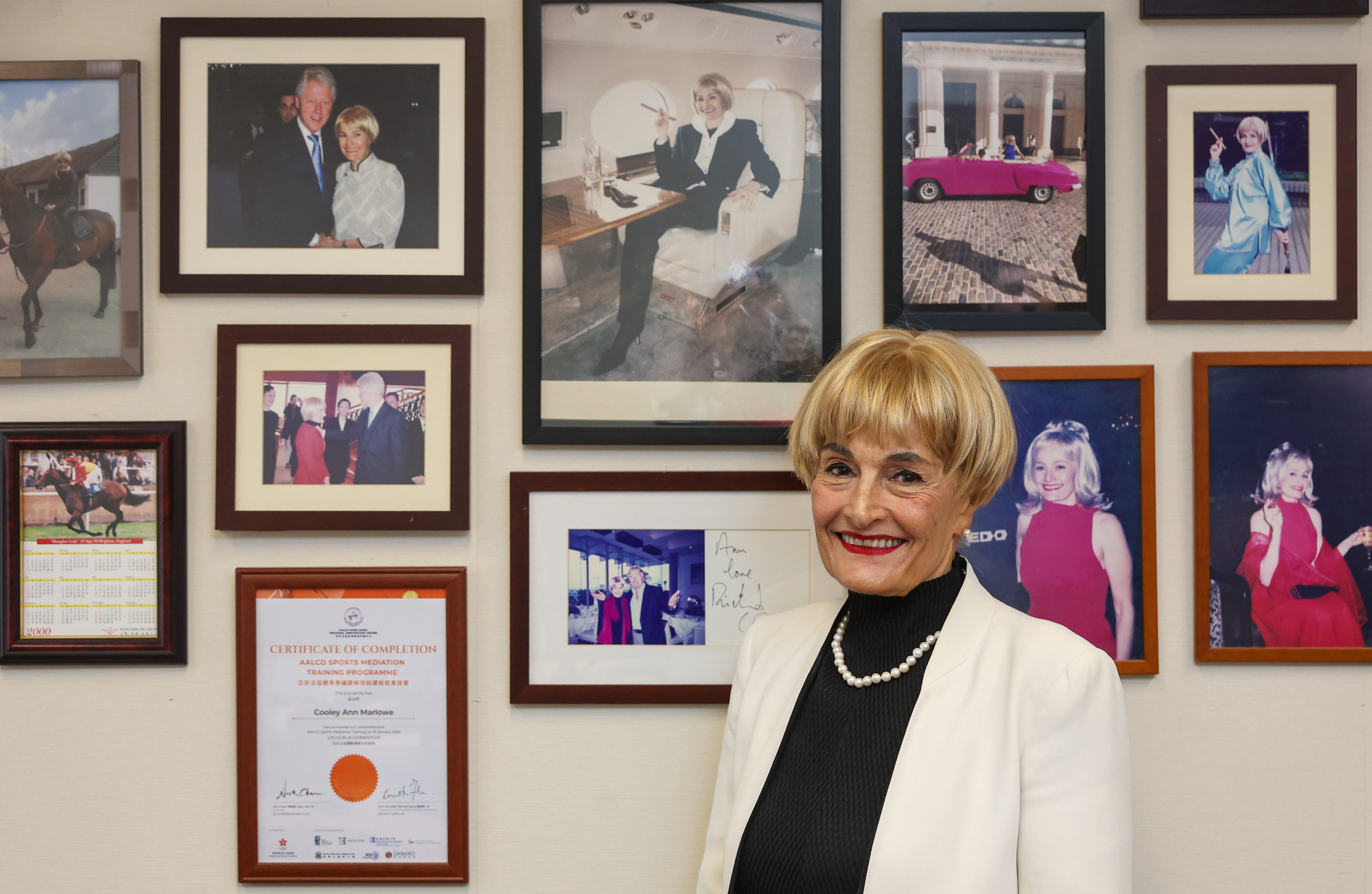 Ann Cooley, founder of Pacific Hawk Asset Management Limited, Cooley Family Office, on July 24, 2025. Photo: Edmond So