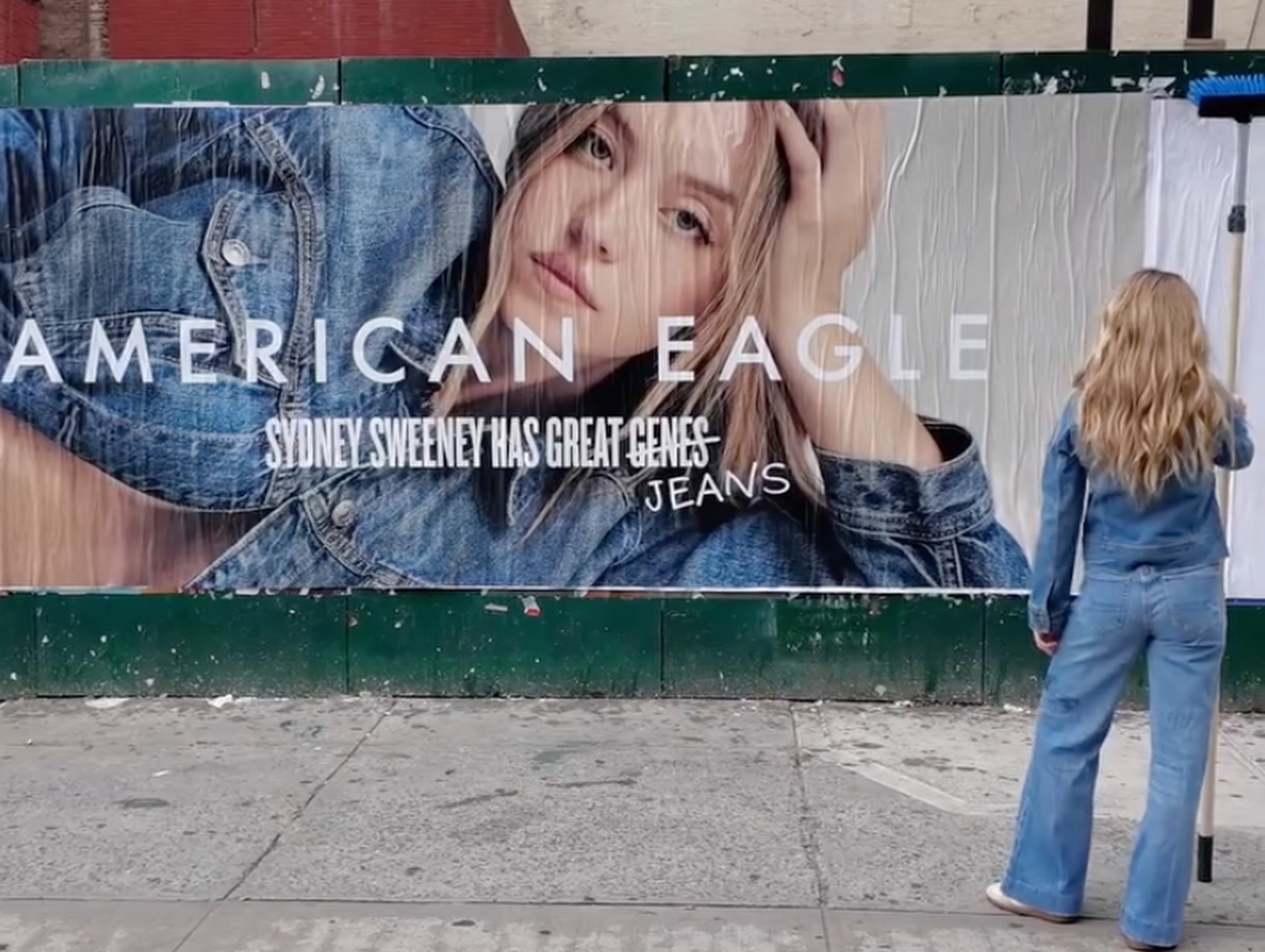 American Eagle’s latest campaign with Sydney Sweeney has faced intense backlash. Photo: Instagram/American Eagle