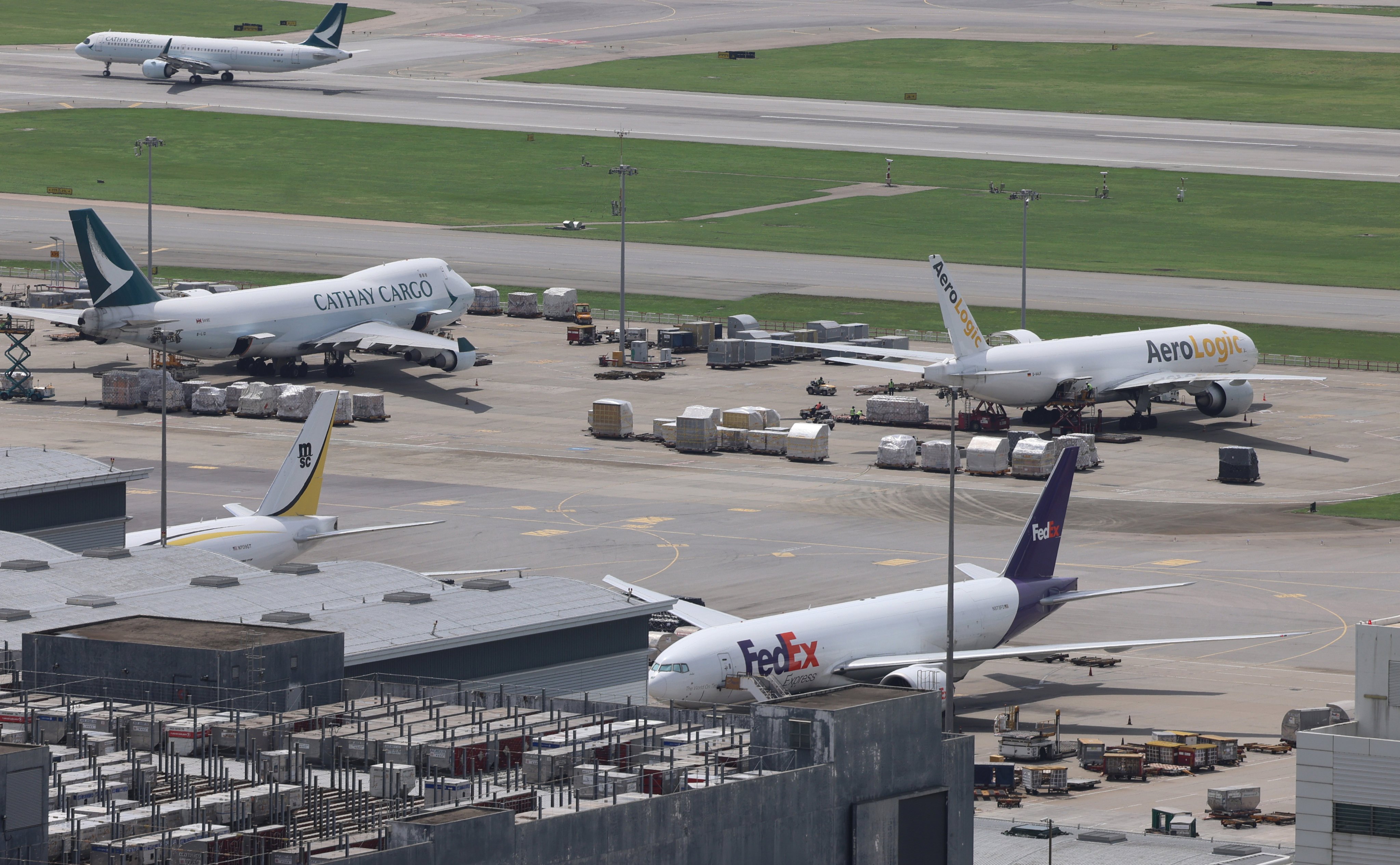 Hong Kong airport’s HK$141 billion three-runway system became fully operational in November last year. Photo: Jelly Tse