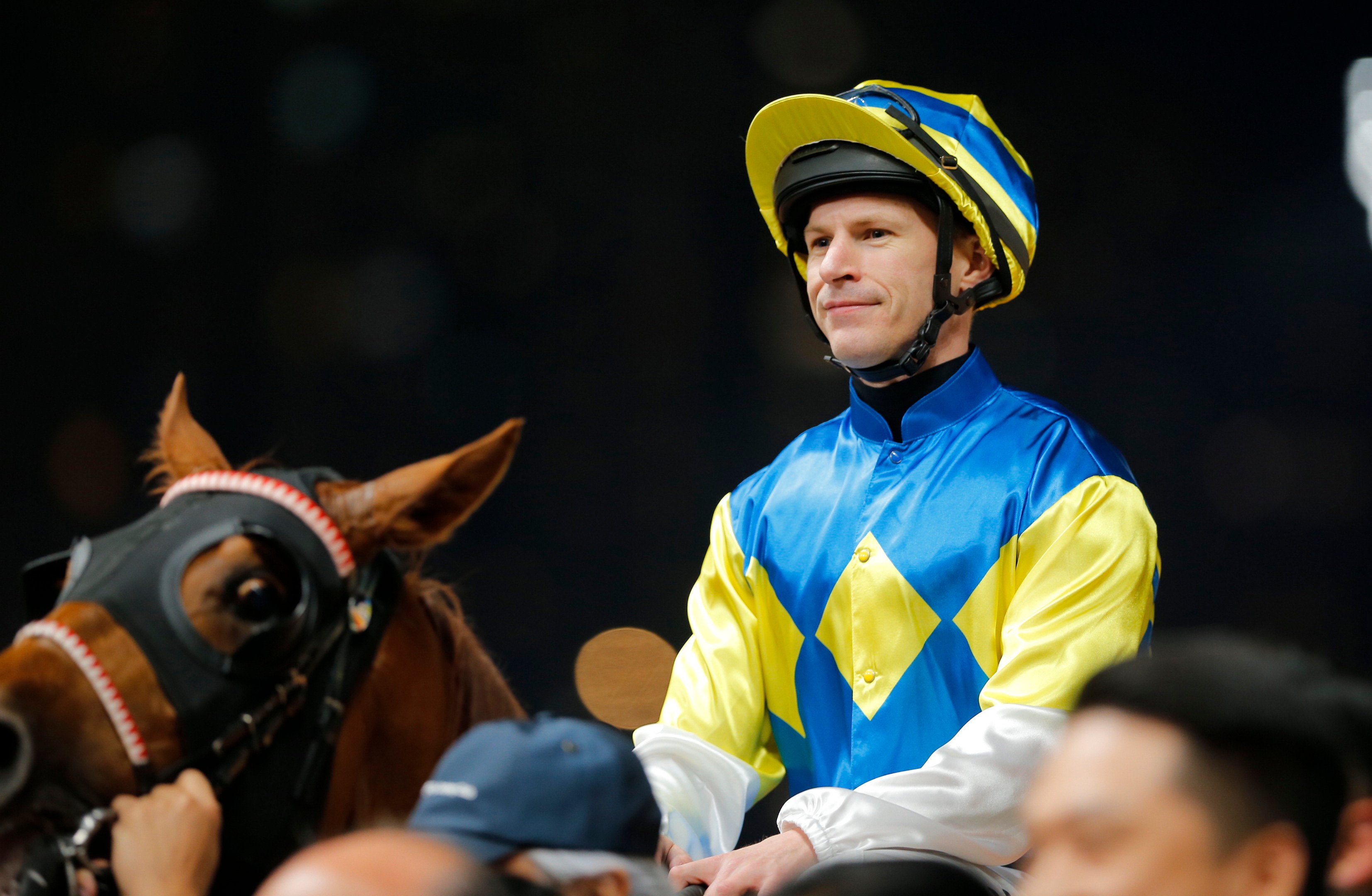 Richard Kingscote won the Group One Sussex Stakes on Tuesday. Photos: Kenneth Chan