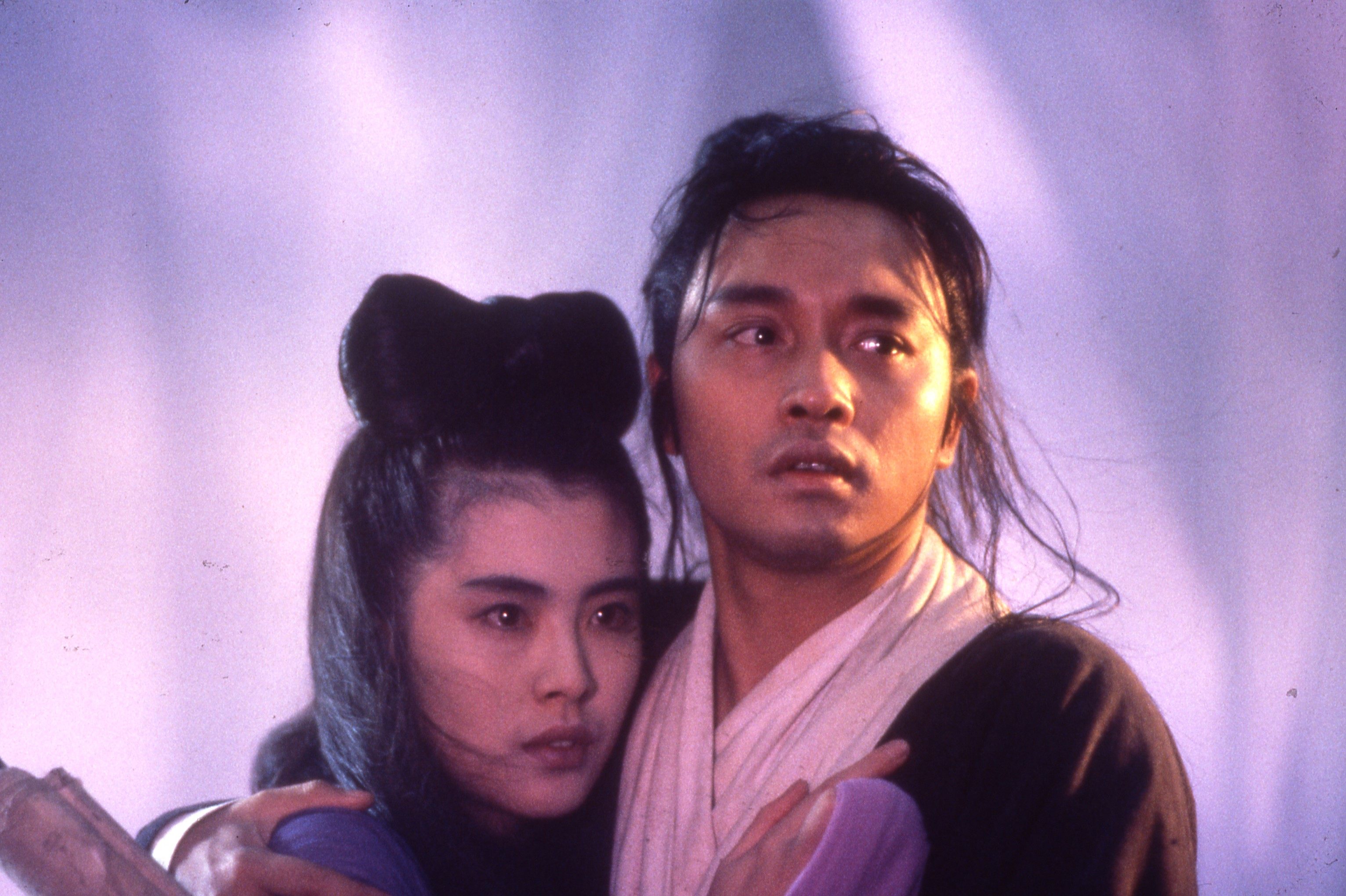 Joey Wong (left) and Leslie Cheung in a still from A Chinese Ghost Story II (1990). Photo: Fortune Star Media
