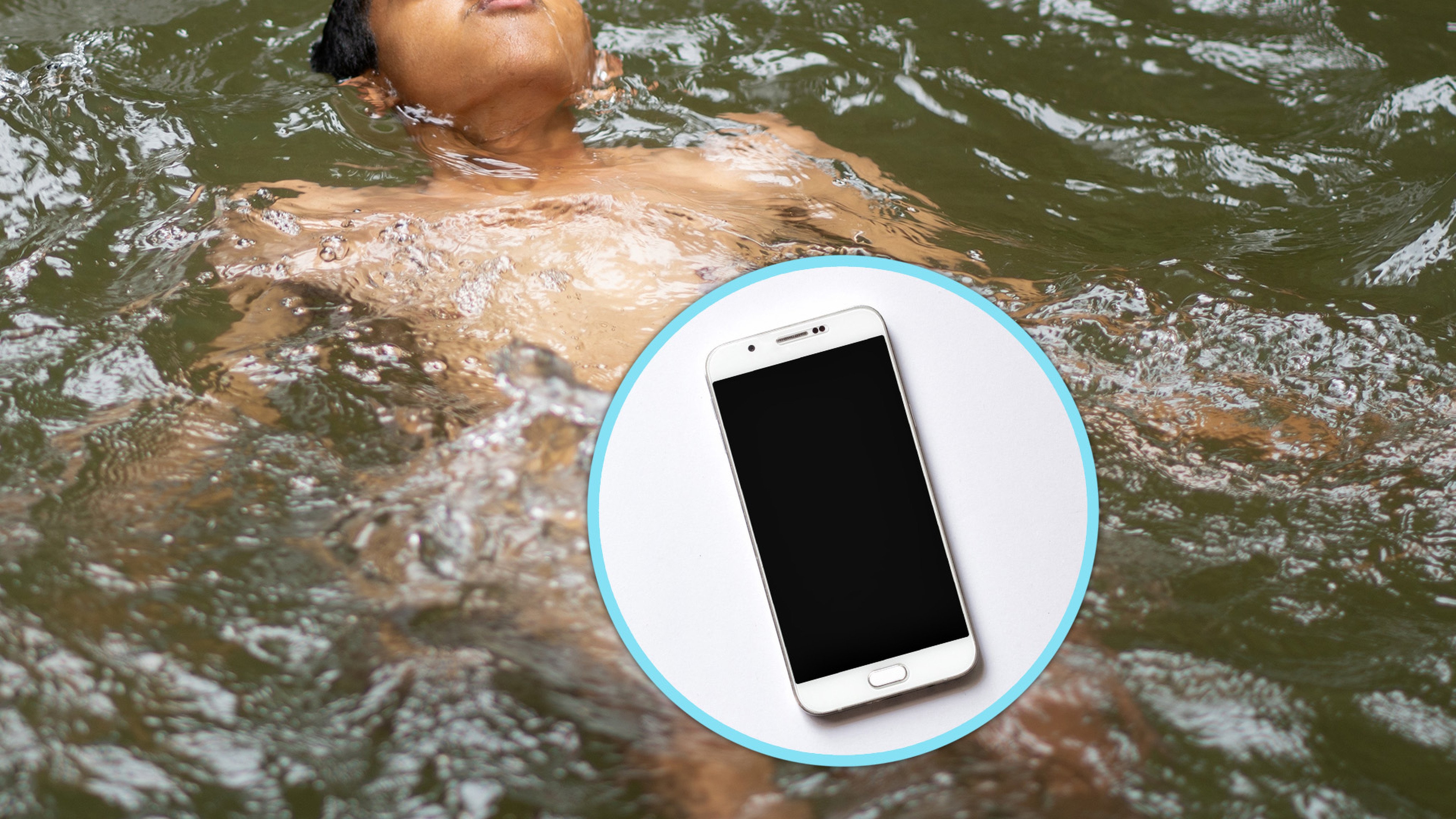 A drunk Japanese man has shocked social media after he jumped into the sea to retrieve his phone, and  surviving by drifting for four hours on his back before being rescued. Photo: SCMP composite/Shutterstock