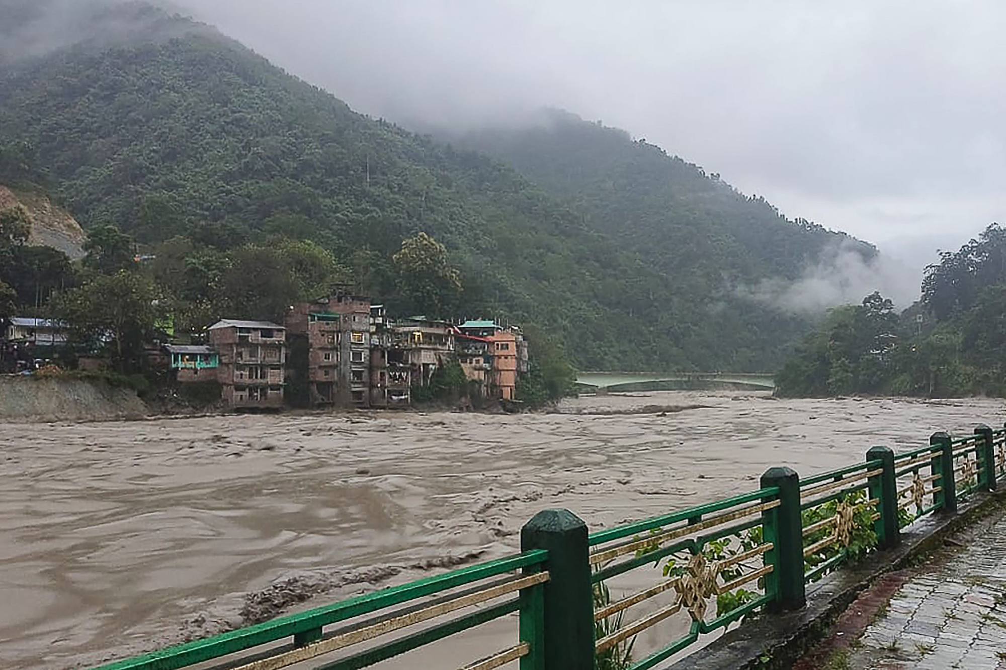 The Teesta River during its course along Lachen valley, in India’s Sikkim state, in 2023. There has been speculation that Chinese-led infrastructure projects could be developed near Bangladesh’s side of the river. Photo. Indian Army / AFP The Teesta River during its course along Lachen valley, in India’s Sikkim state, in 2023. There has been speculation that Chinese-led infrastructure projects could be developed near Bangladesh’s side of the river. Photo. Indian Army / AFP