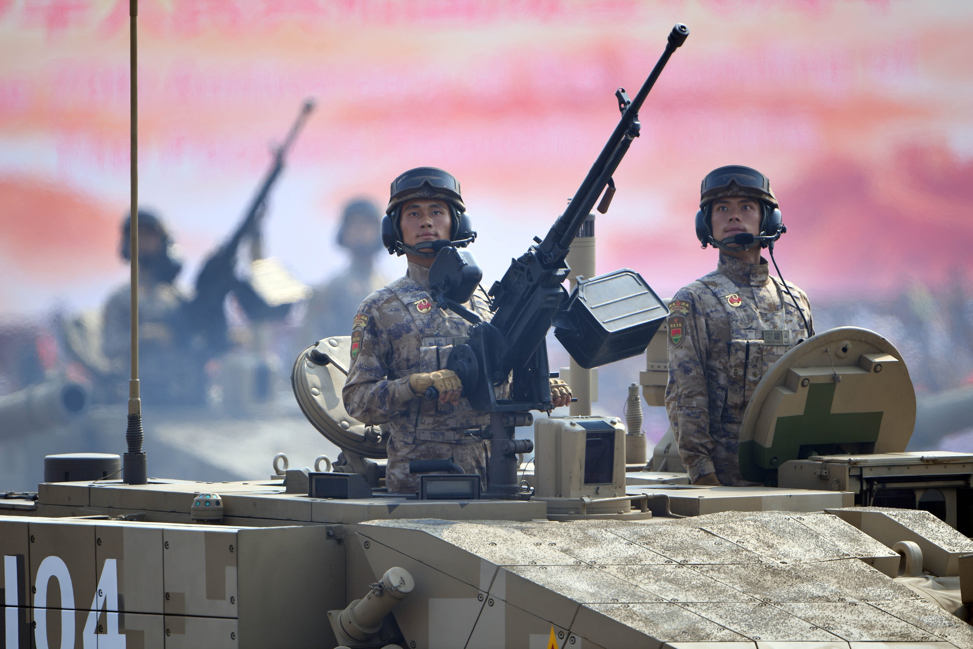 Troops take part in a military parade during celebrations marking 70 years of the People’s Republic of China in 2019. Commentators say Indian Prime Minister Narendra Modi is unlikely to attend China’s World War II victory parade in September. Photo: Xinhua