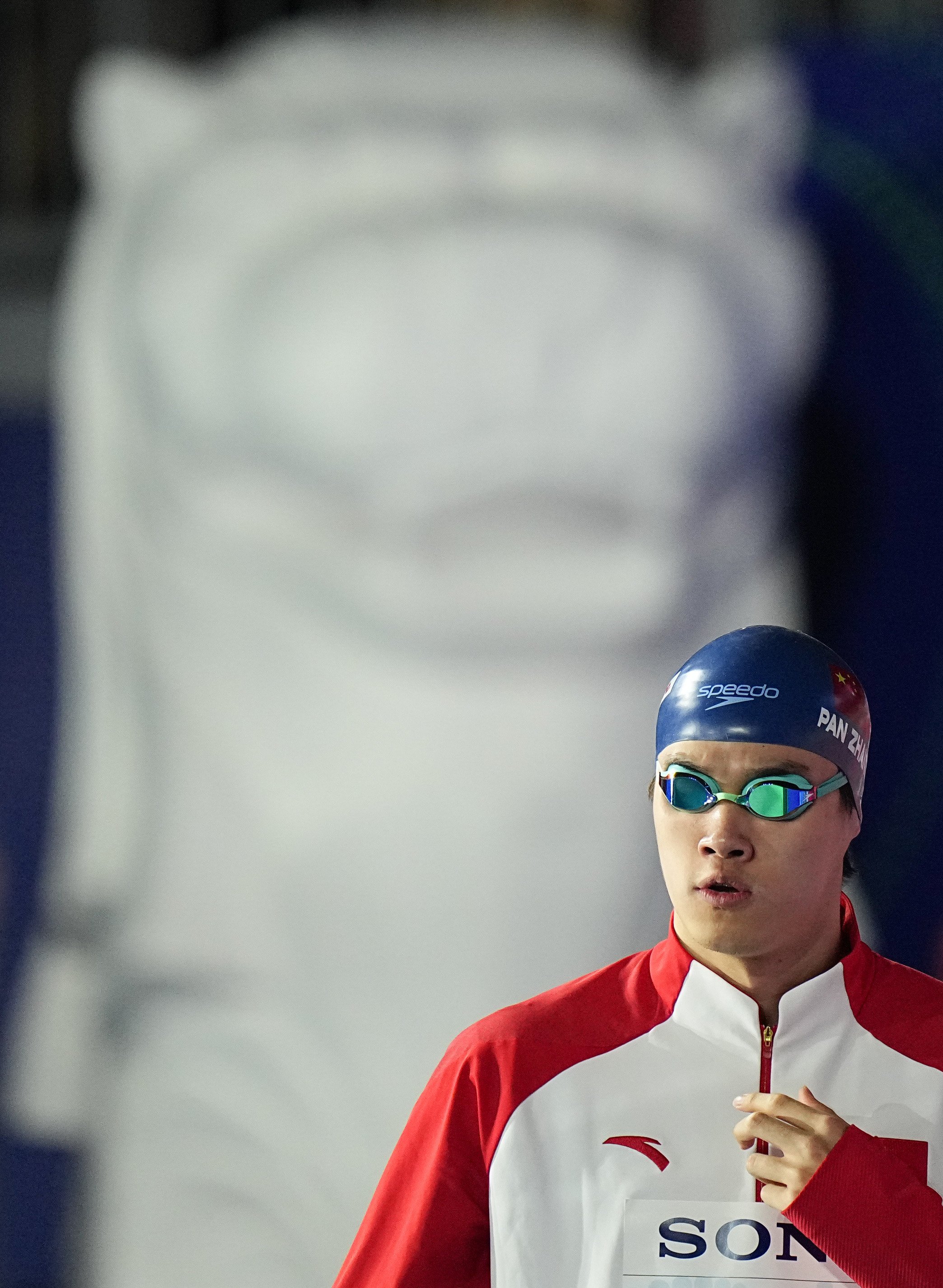 Pan Zhanle has finished out of the running in several events in Singapore. Photo: Xinhua
