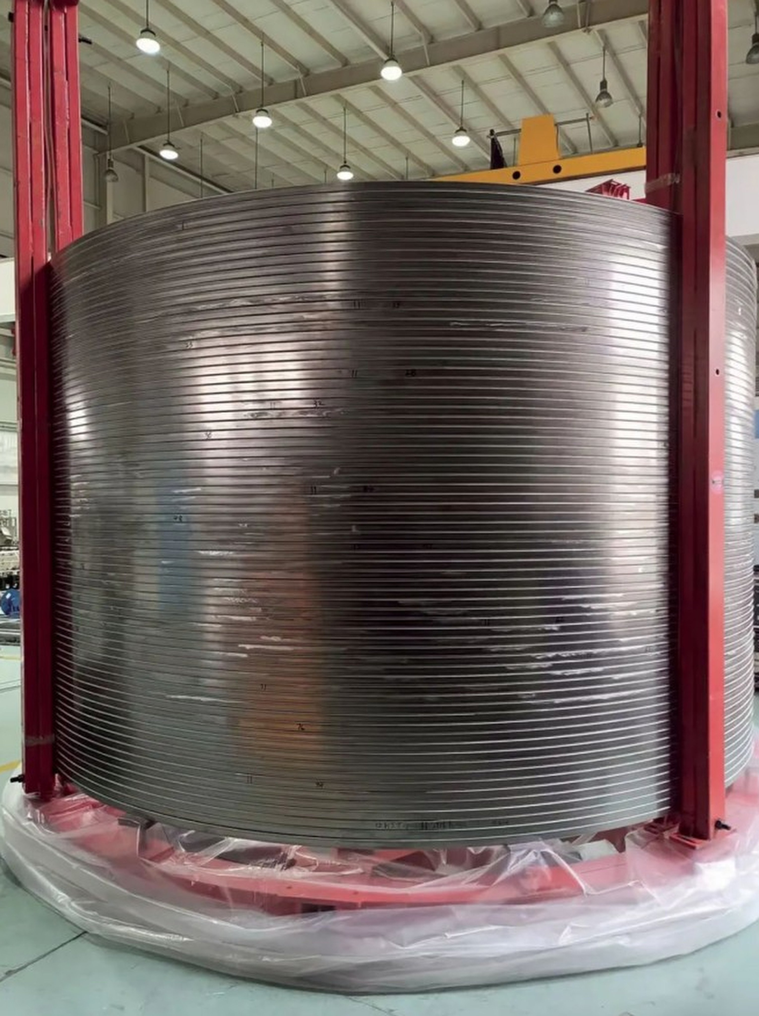 CHSN01 (China high-strength low-temperature steel No 1) solves a critical bottleneck for fusion energy and puts China at a leading position in materials science. Photo: Handout