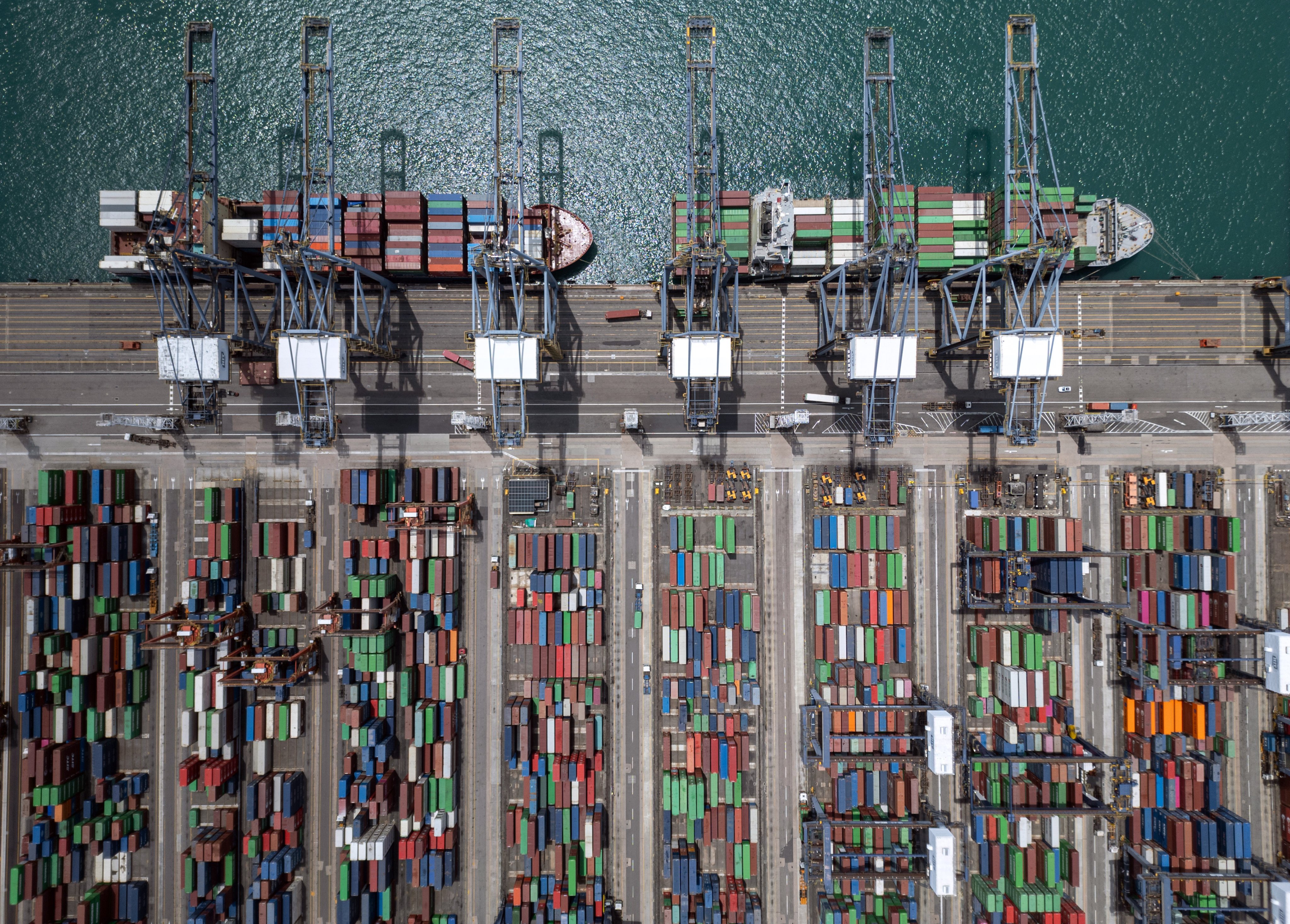 Kwai Chung Container Terminal. Hong Kong’s economy grew by 3.1 per cent in the second quarter of 2025. Photo: Eugene Lee
