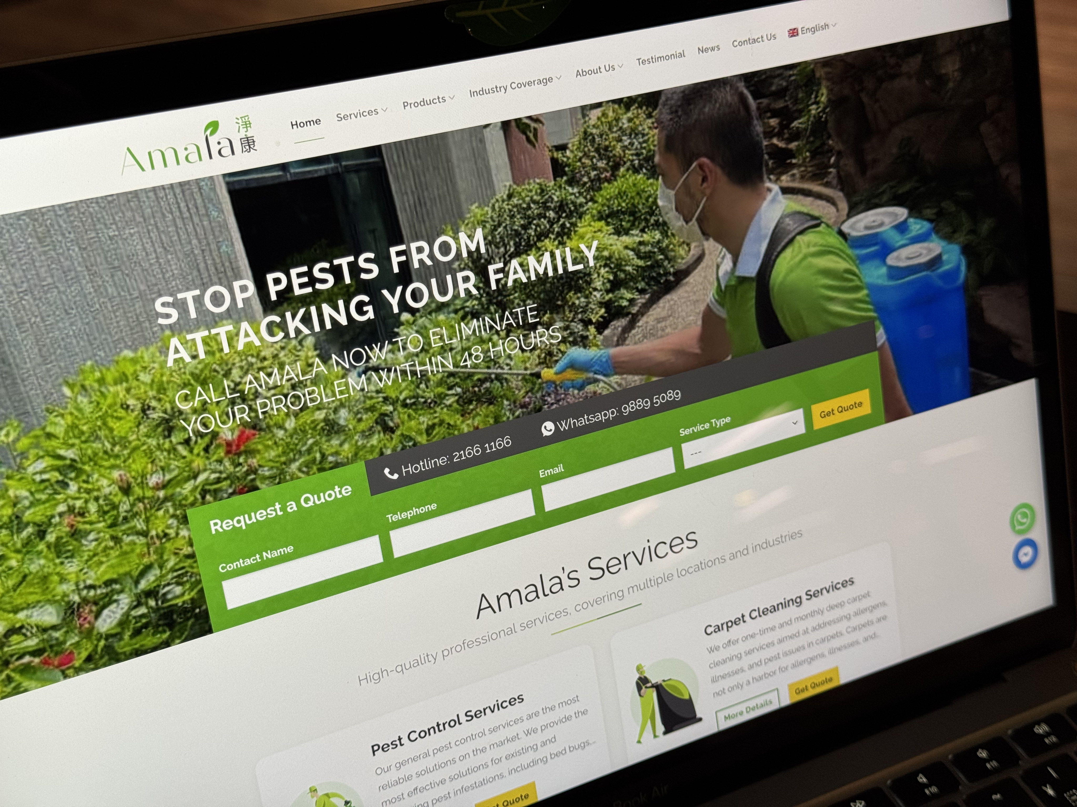 The Labour Department has said it imposed an “administrative sanction” on Amala Limited and will not process its applications for importing workers for one year. Photo: SCMP