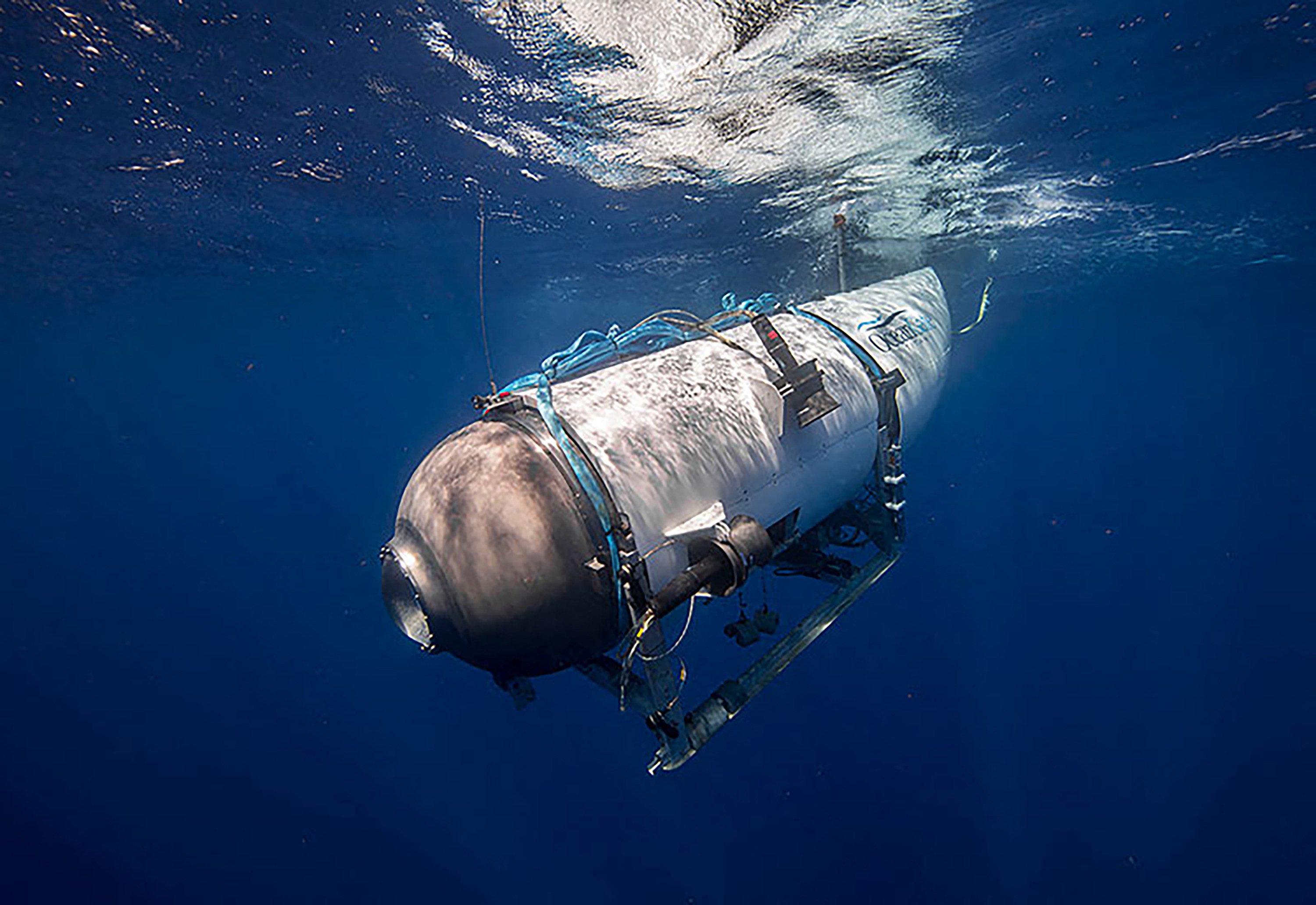 The Titan submersible vanished on expedition to the Titanic wreckage in June 2023. Photo: TNS