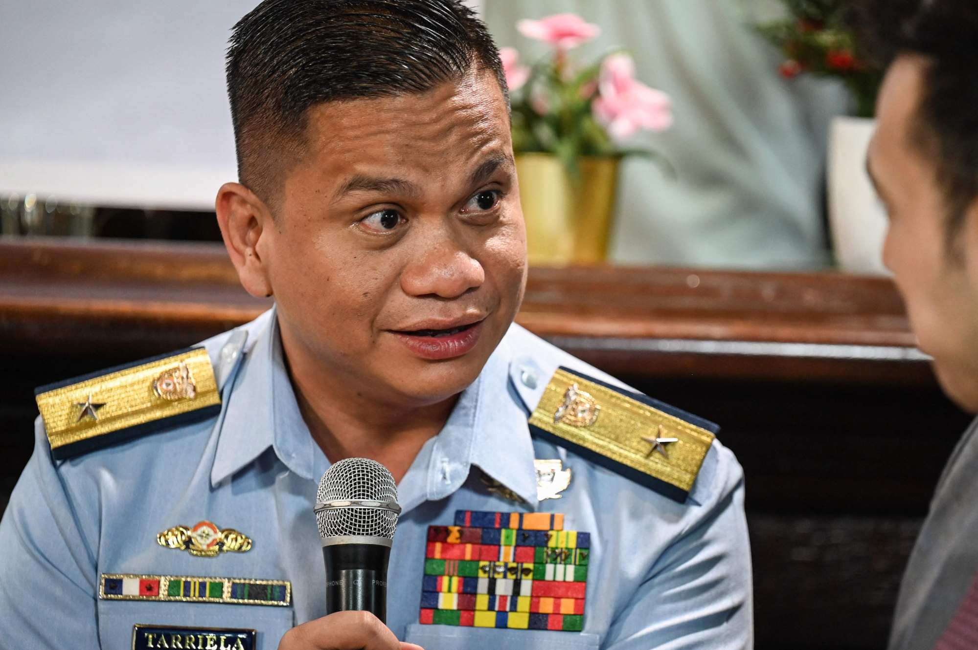 Jay Tarriela, Philippine coastguard spokesman, called the Chinese state media footage “fake news”. Photo: AFP Jay Tarriela, Philippine coastguard spokesman, called the Chinese state media footage “fake news”. Photo: AFP