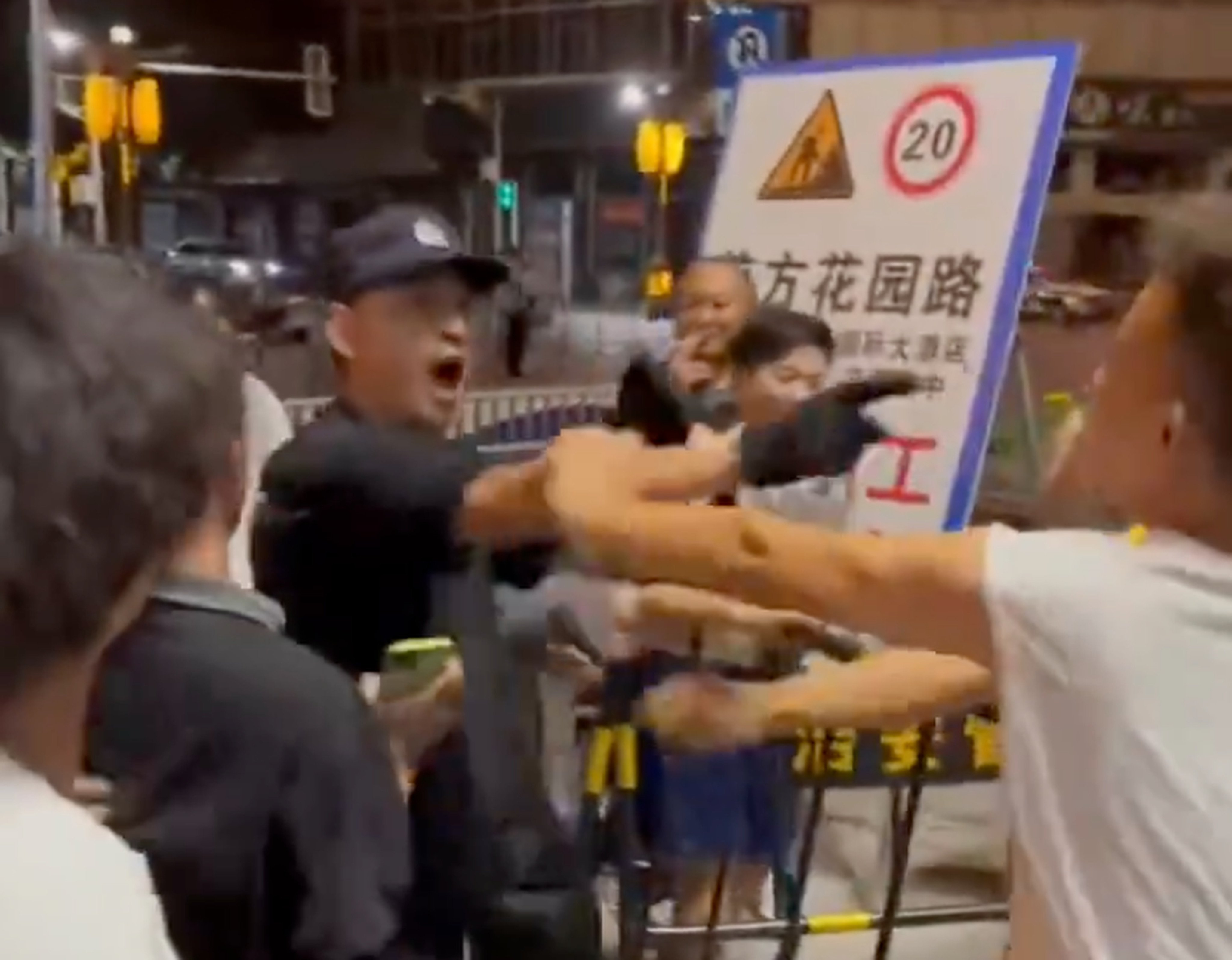 Jiangyou in Sichuan province was the scene of conflict and confrontation on Monday and Tuesday after residents expressed anger over a bullying case involving a 14-year-old victim. Photo: Handout