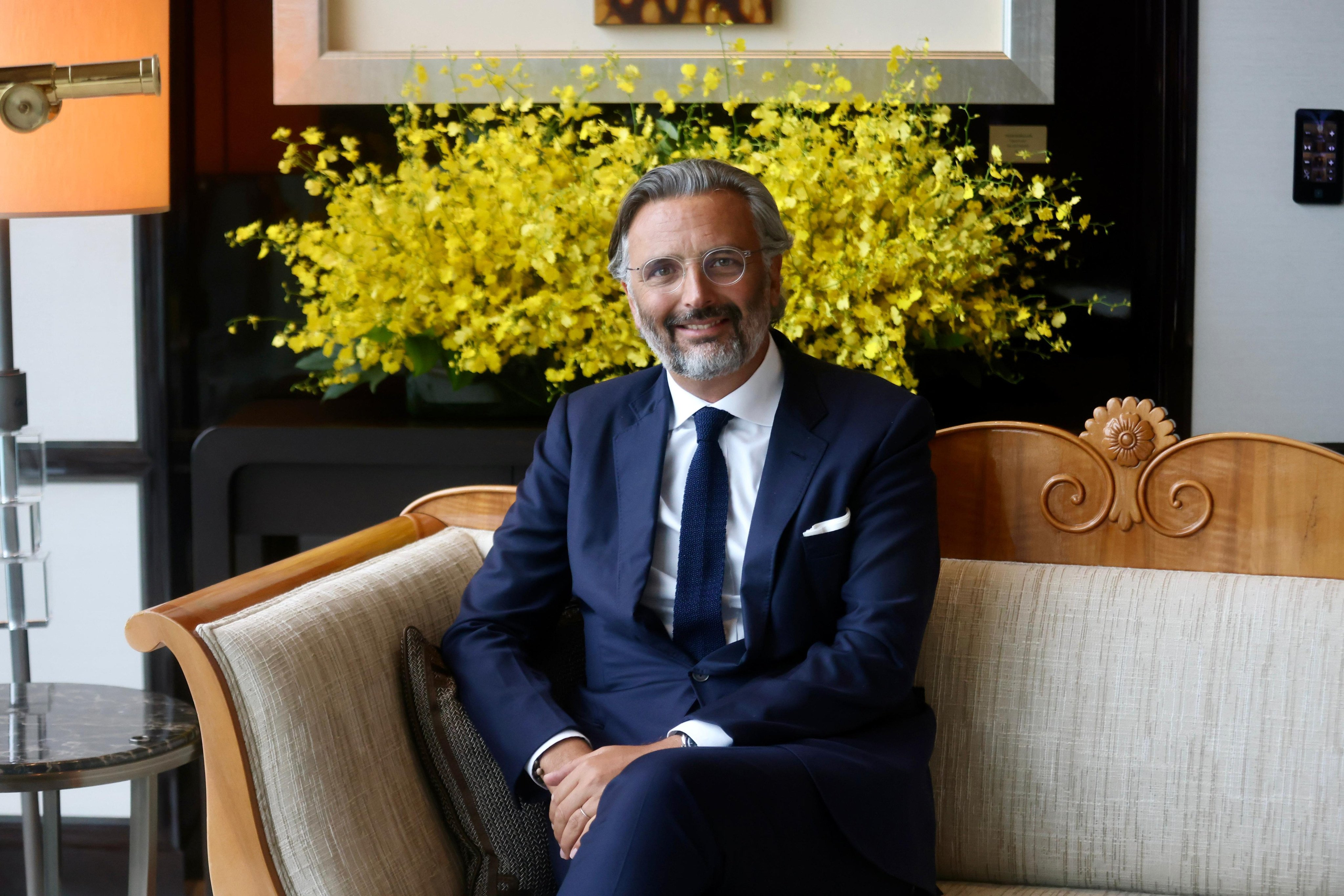 Benjamin Vuchot, the executive director and CEO of Hong Kong and Shanghai Hotels. Photo: Jonathan Wong