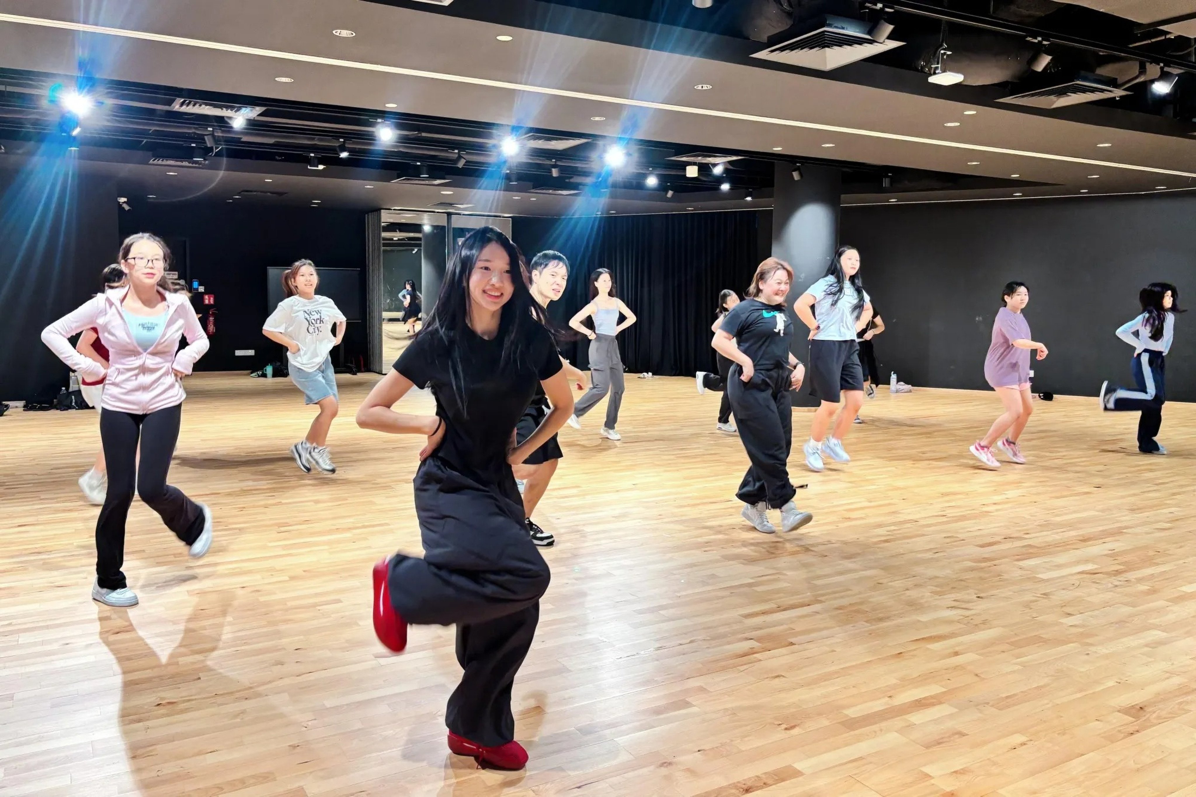 Trainees at Southeast Asia’s first K-pop training academy in Singapore. Photo: SM Universe