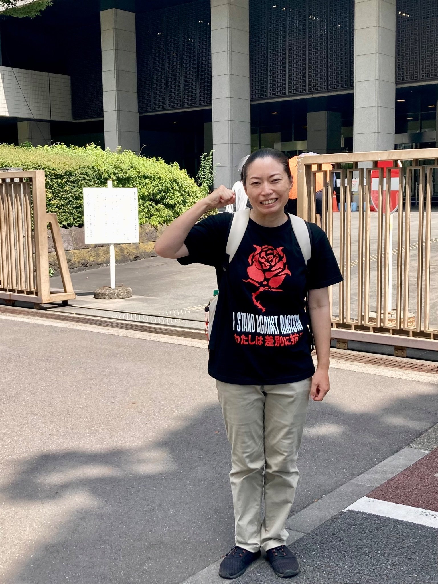 Megumi Fukushima, an independent lawmaker in Tsurugashima, has denounced prejudice against immigrants and women on social media platforms. Photo: X/Tsuruikoclub