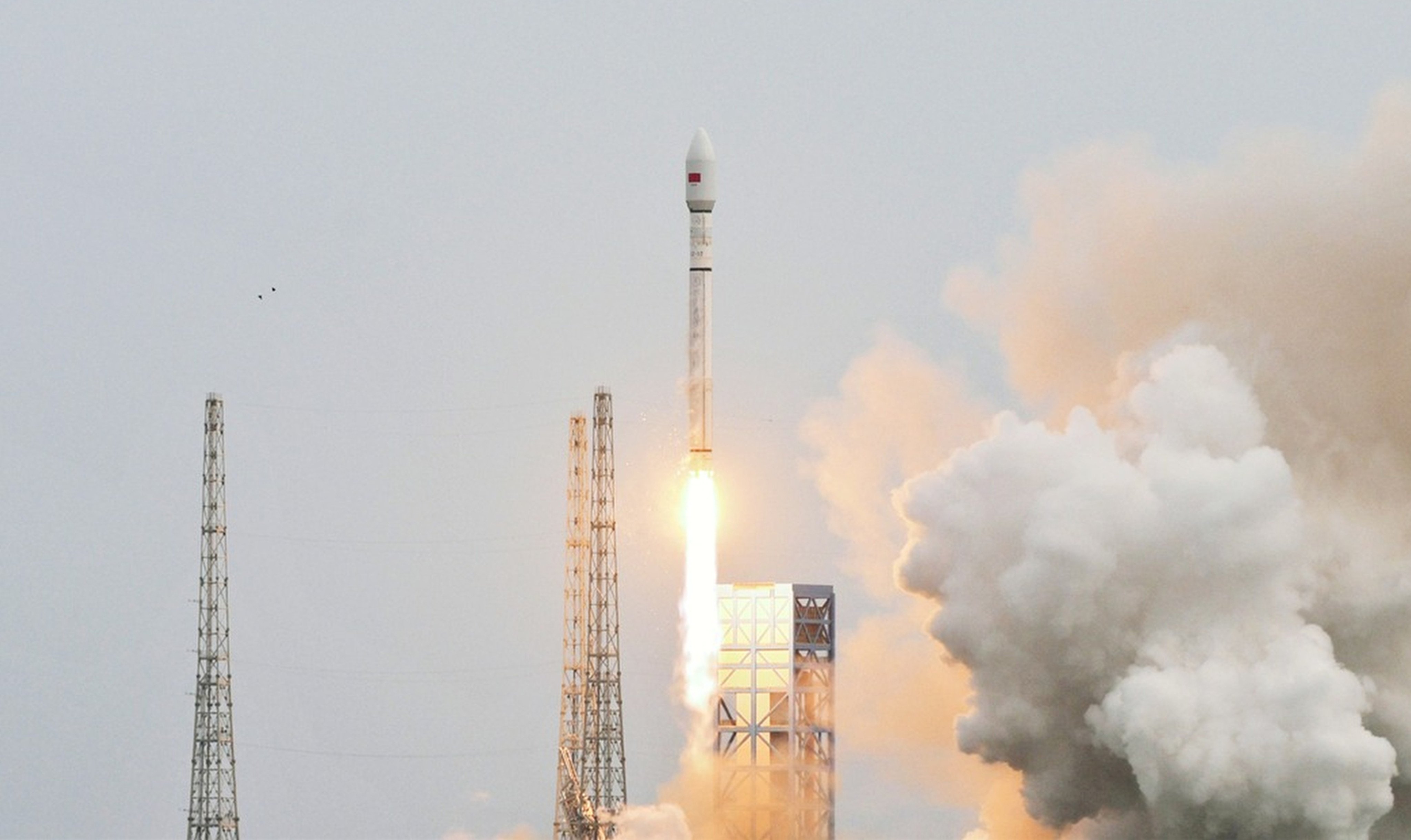 Space observers say a lack of reusable rockets makes it difficult for China to meet its satellite ambitions. Photo: Handout