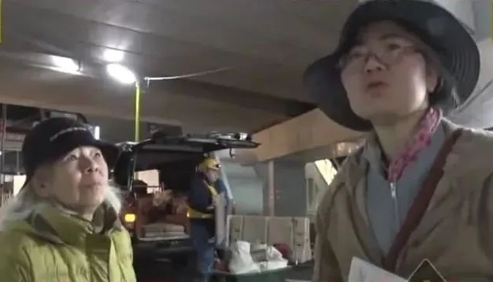 The mother and daughter pair allowed a Japanese television crew into their rubbish-strewn home. Photo: Handout