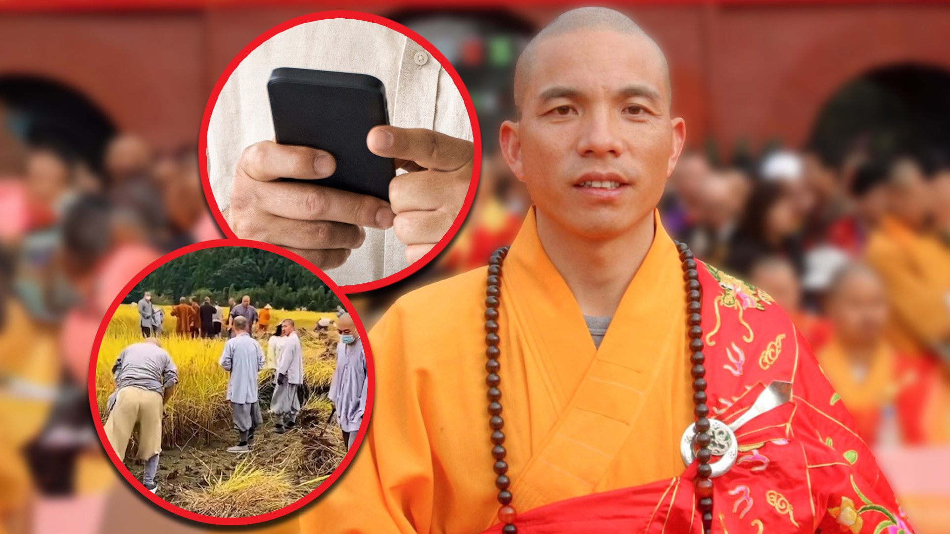The new head of China’s scandal-hit Shaolin Temple has introduced strict new rules, sparking a reported wave of monk resignations. Photo: SCMP composite/Shutterstock/Xinhua/Weibo
